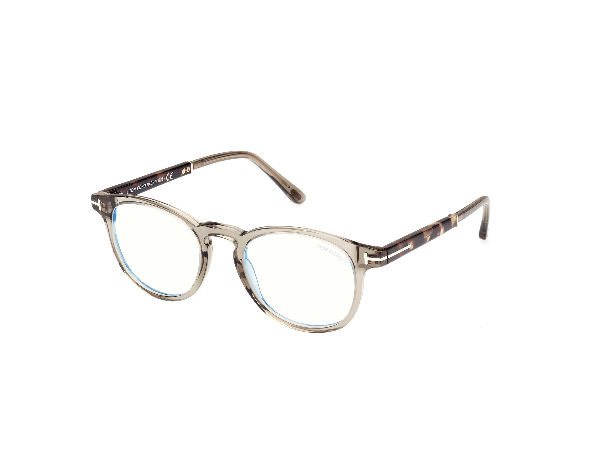 0889214418975 - TOM FORD Unisex FT5891-B 095 Rahmen von BRILLEN Acetat Grün  Kreisel Normal