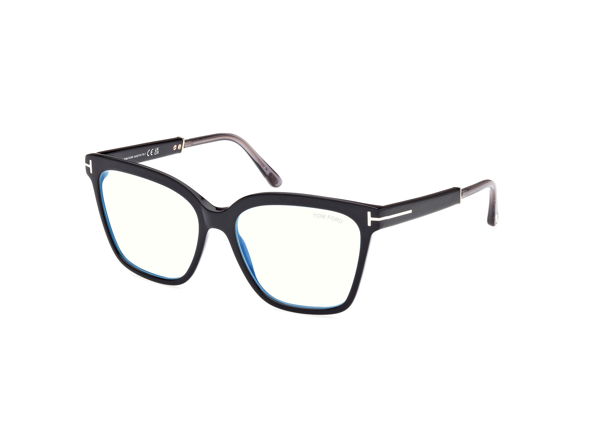 0889214418982 - TOM FORD Damen FT5892-B 1 Rahmen von BRILLEN Acetat Schwarz  Quadratisch Normal