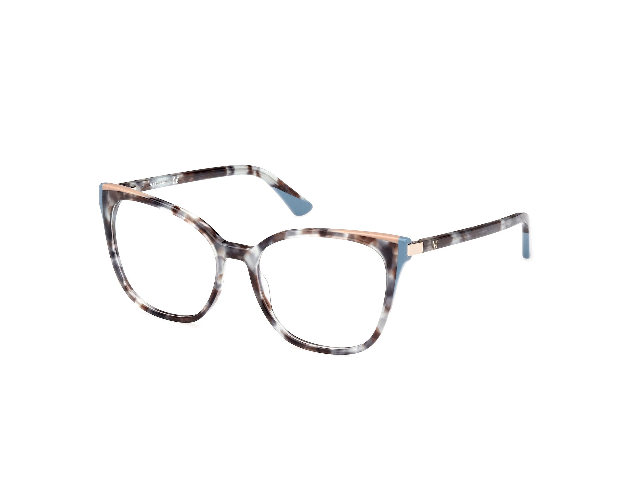 0889214428295 - Damen GM0390 92 Rahmen von BRILLEN Acetat Blau  Cat Eye Normal