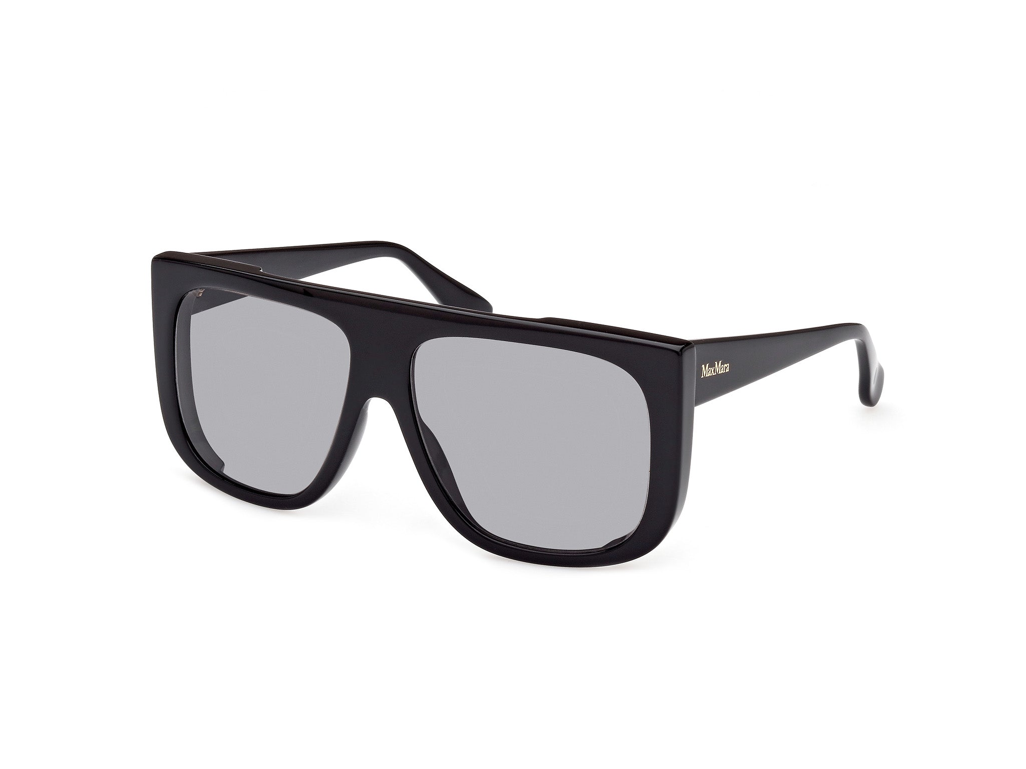 0889214436818 - Damen MM0073 EILEEN 01A Gläser SONNENBRILLEN Acetat Schwarz Rauch Maske Normal