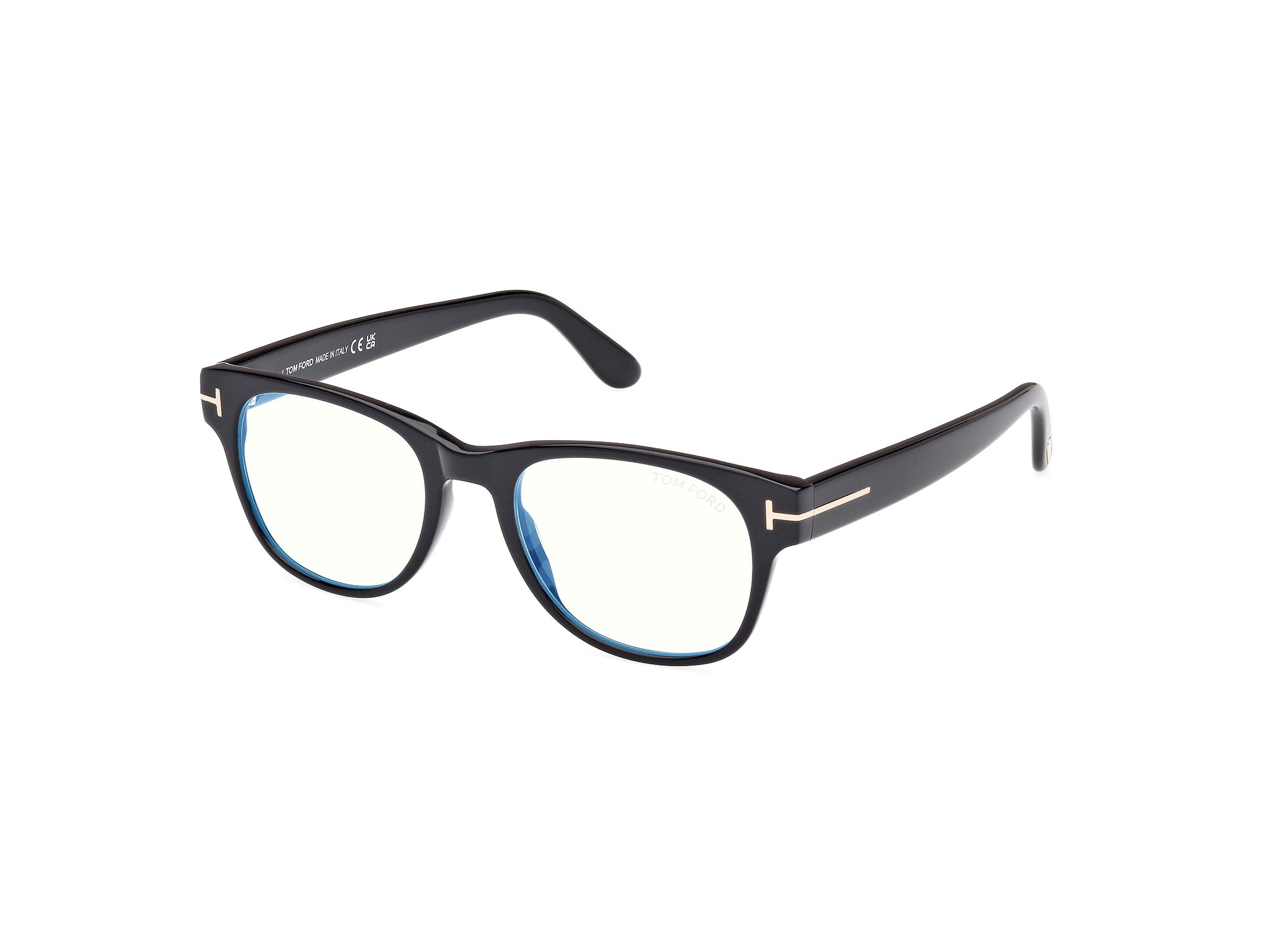 0889214443311 - TOM FORD Herren FT5898-B 1 Rahmen von BRILLEN Acetat Schwarz  Quadratisch Normal