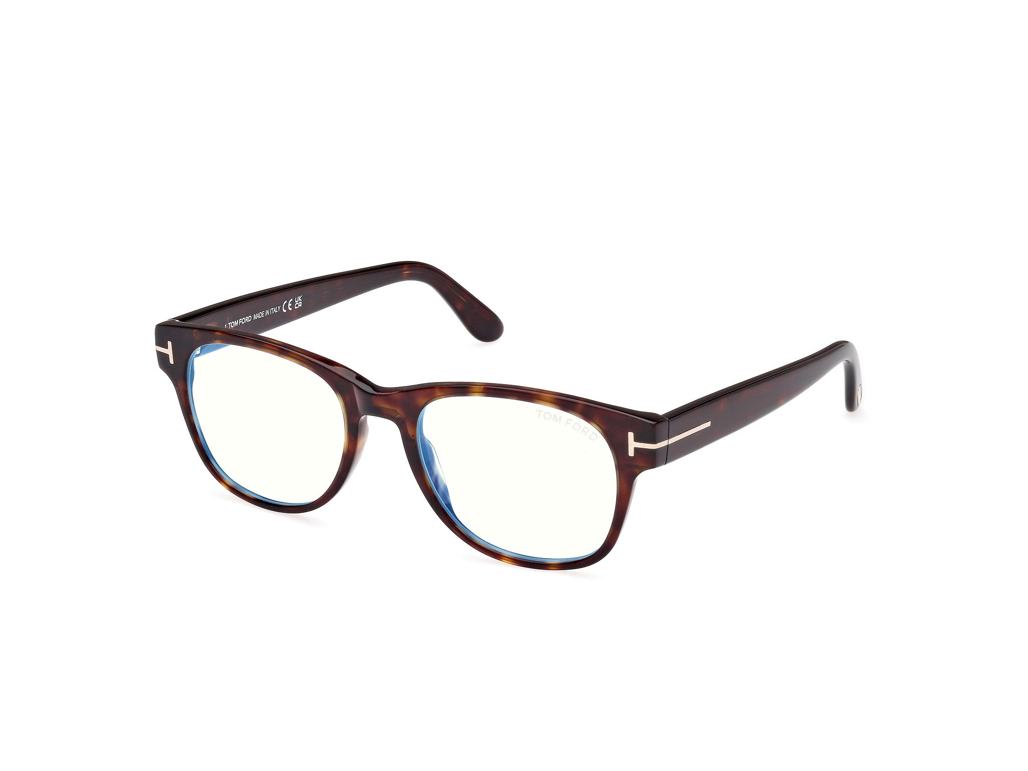 0889214443342 - TOM FORD Mann FT5898-B 052 Rahmen von BRILLEN Acetat Dunkler Havanna  Hocken Normal