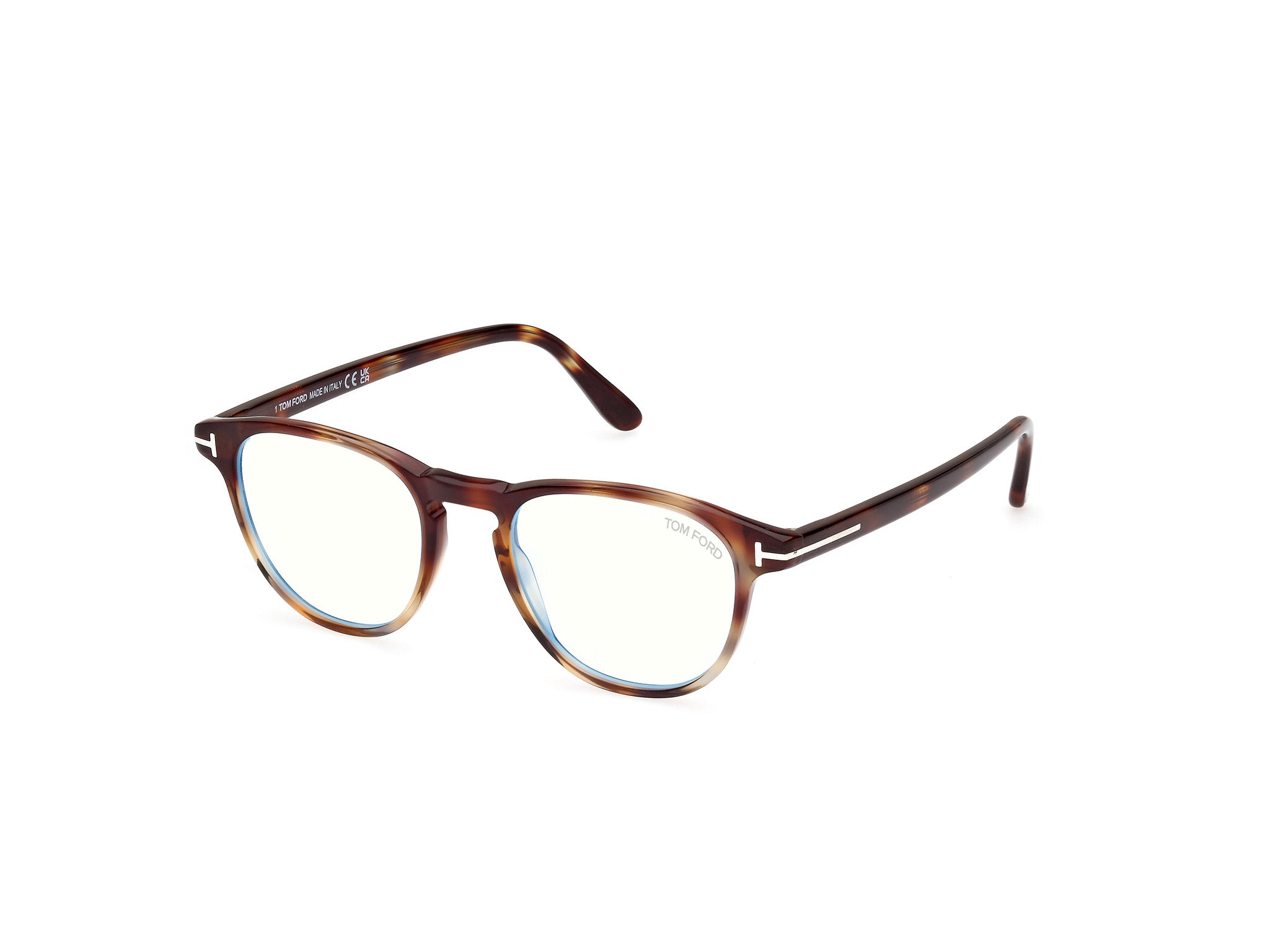 0889214443410 - TOM FORD Herren FT5899-B 55 Rahmen von BRILLEN Acetat Havanna  Quadratisch Normal