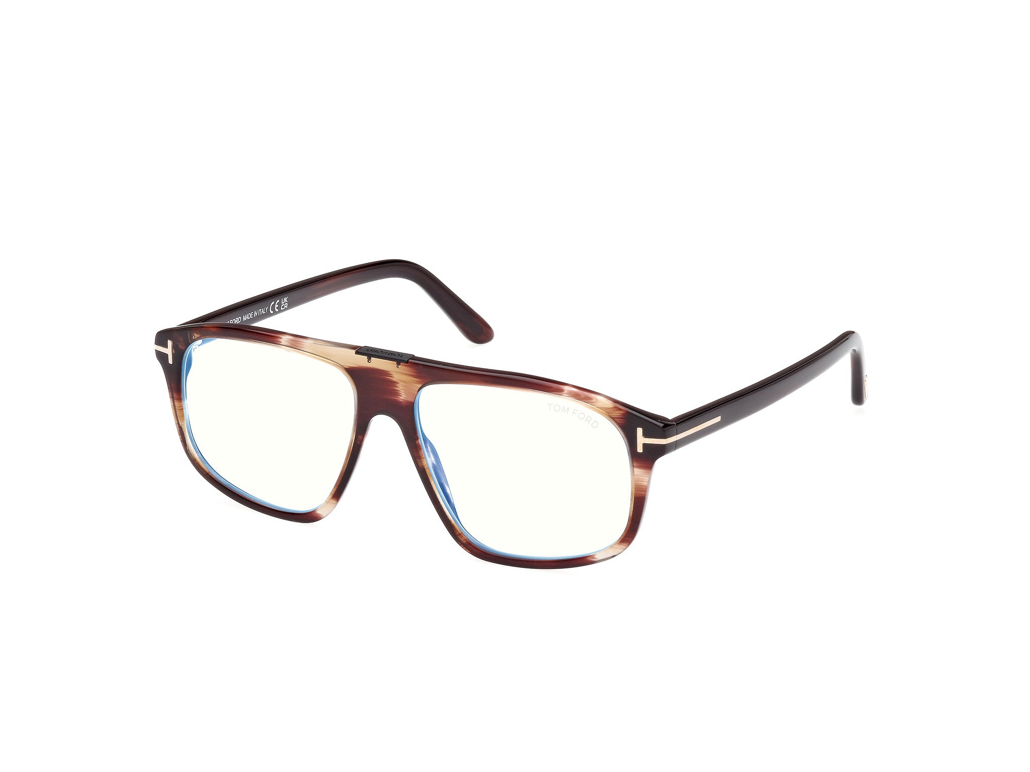 0889214443465 - TOM FORD Herren FT5901-B 50 Rahmen von BRILLEN Acetat Braun Pilot Normal 0889214443465 - TOM FORD Herren FT5901-B 50 Rahmen von BRILLEN Acetat Braun Pilot Normal