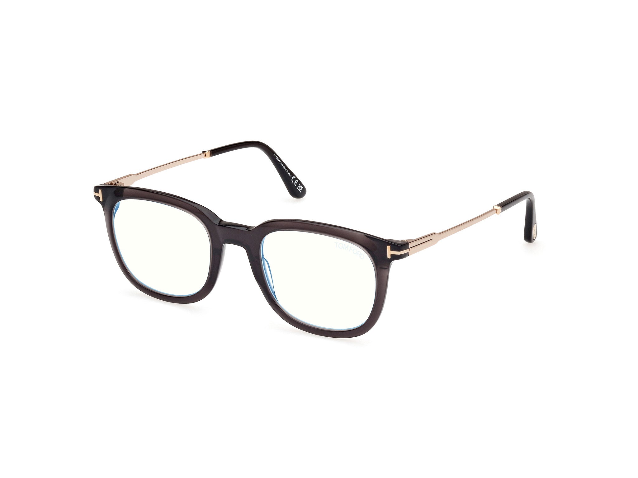 0889214443571 - TOM FORD Herren FT5904-B 5 Rahmen von BRILLEN Acetat Schwarz  Quadratisch Normal