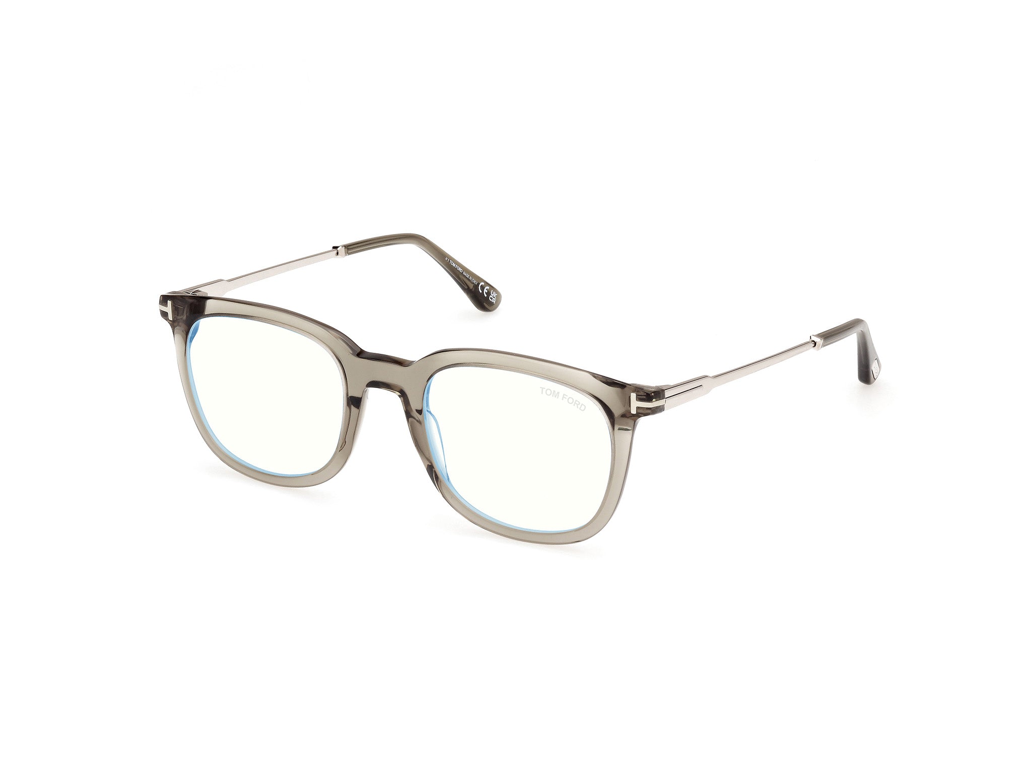 0889214443601 - TOM FORD Mann FT5904-B 096 Rahmen von BRILLEN Acetat Dunkelgrün  Hocken Normal