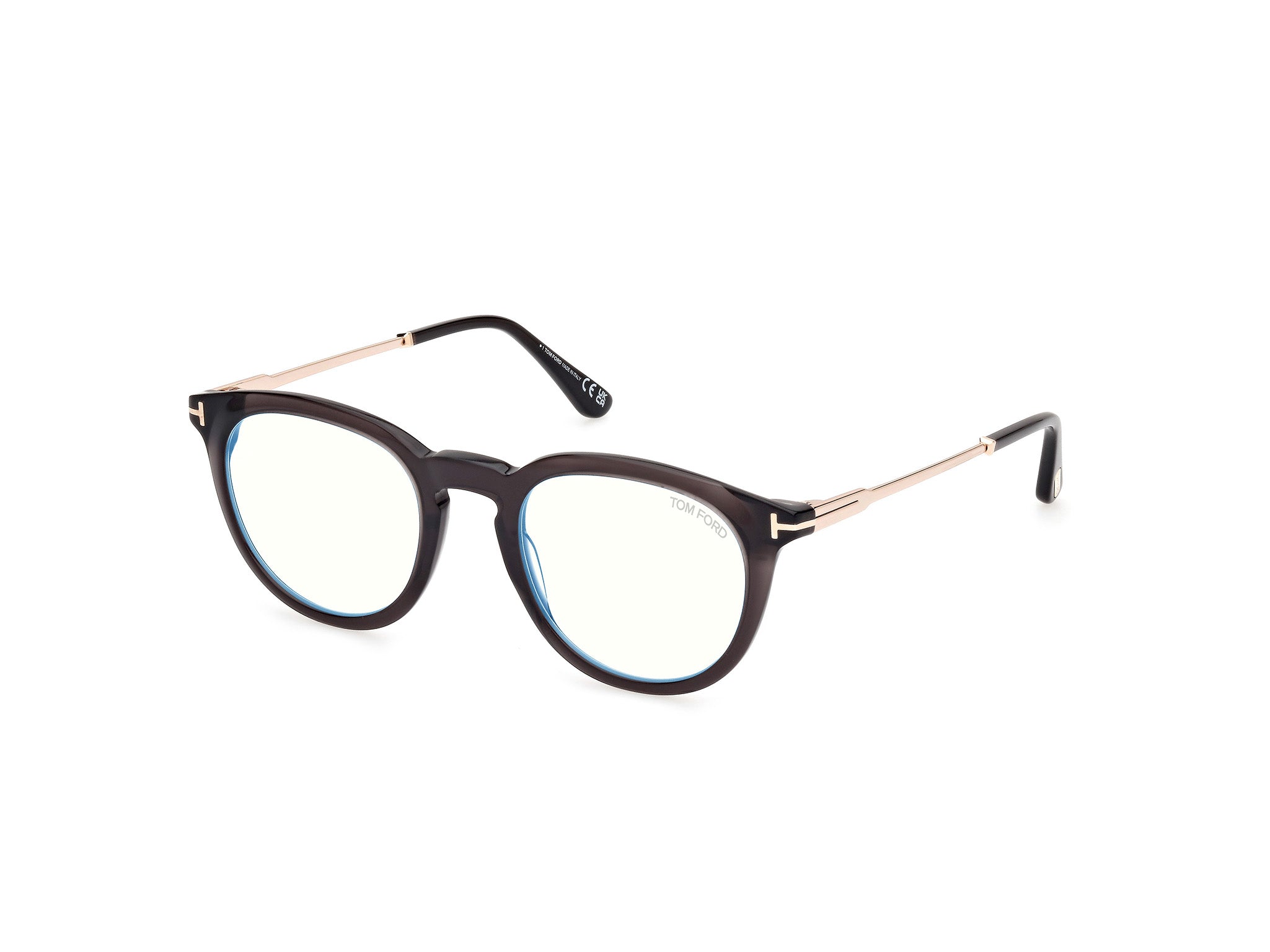 0889214443618 - TOM FORD Mann FT5905-B 005 Rahmen von BRILLEN Acetat Schwarz  Kreisel Normal