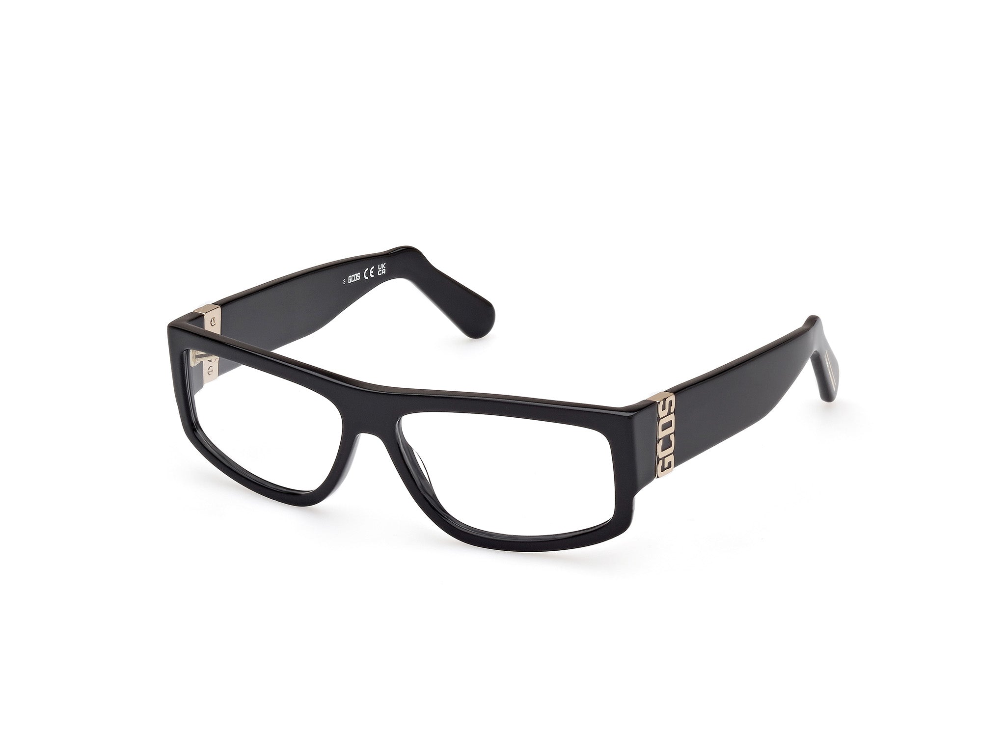 0889214452900 - Unisex GD5025 001 Rahmen von BRILLEN Acetat Schwarz  Quadratisch Normal