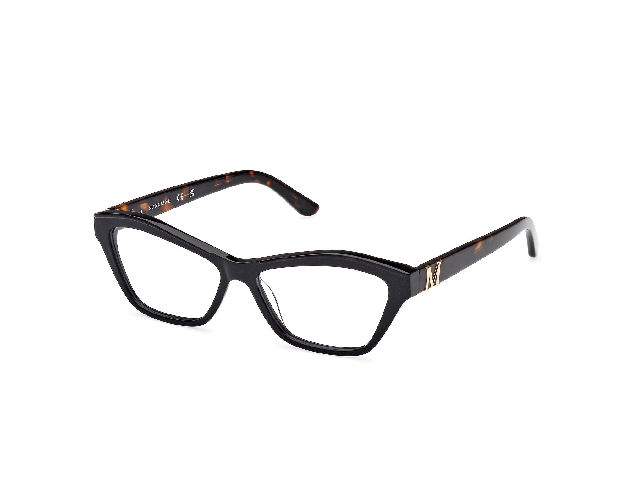 0889214456205 - Damen GM0396 5 Rahmen von BRILLEN Acetat Schwarz  Cat Eye Normal