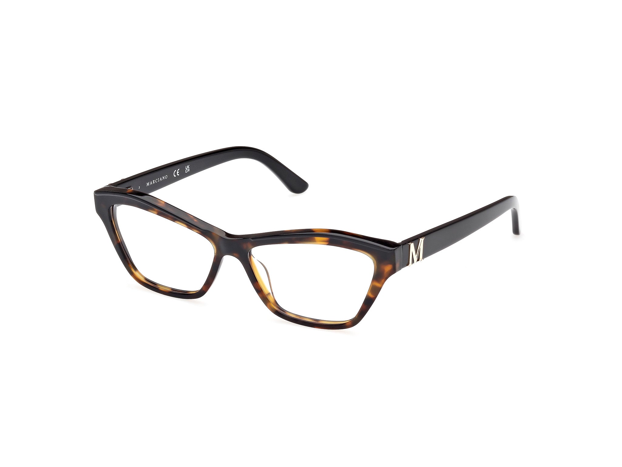 0889214456212 - Damen GM0396 52 Rahmen von BRILLEN Acetat Havanna  Cat Eye Normal