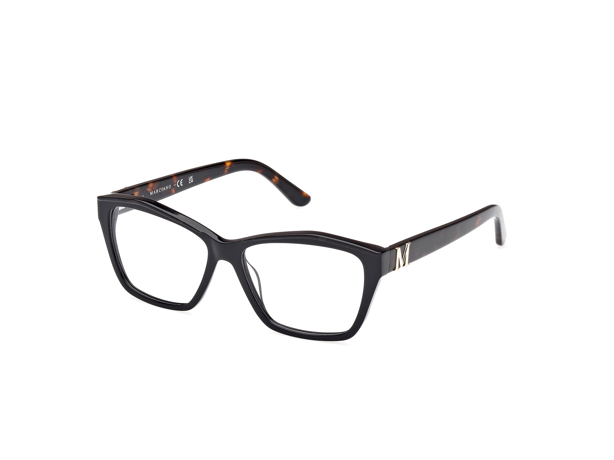 0889214456250 - Damen GM0397 5 Rahmen von BRILLEN Acetat Schwarz  Quadratisch Normal