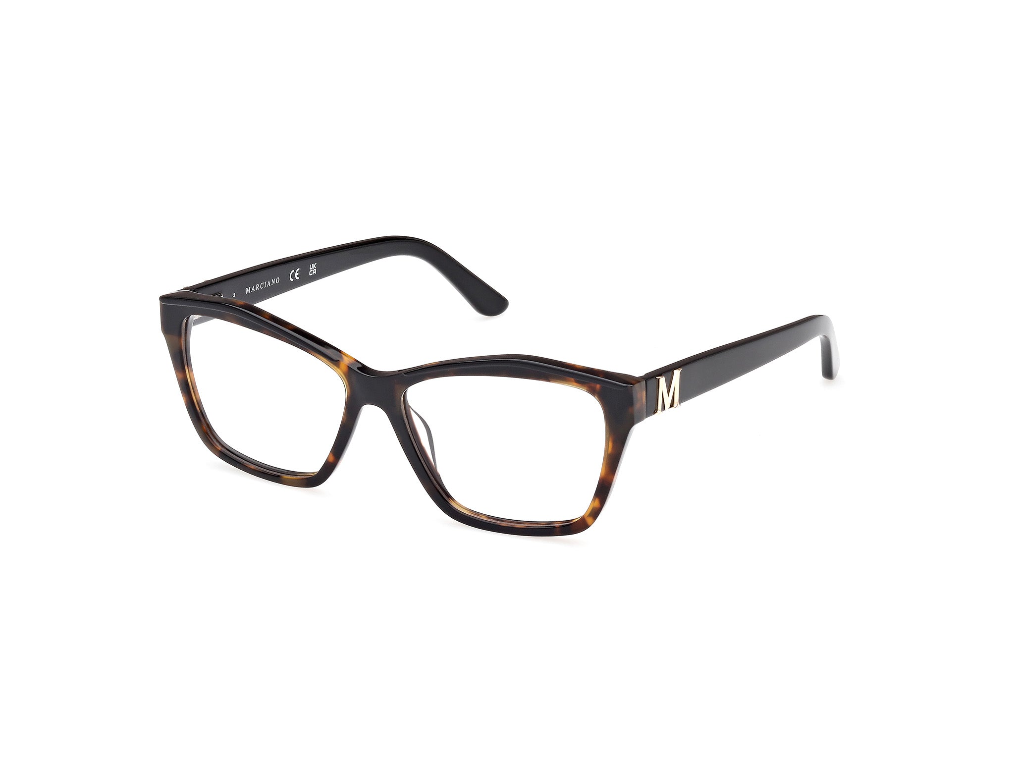 0889214456267 - Damen GM0397 52 Rahmen von BRILLEN Acetat Havanna  Quadratisch Normal