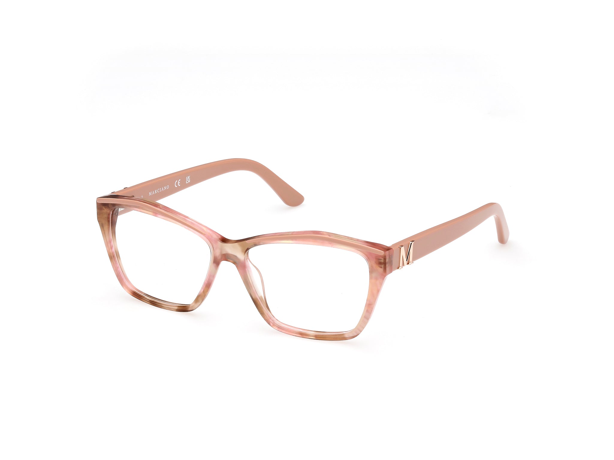 0889214456281 - Damen GM0397 74 Rahmen von BRILLEN Acetat Rosa  Quadratisch Normal