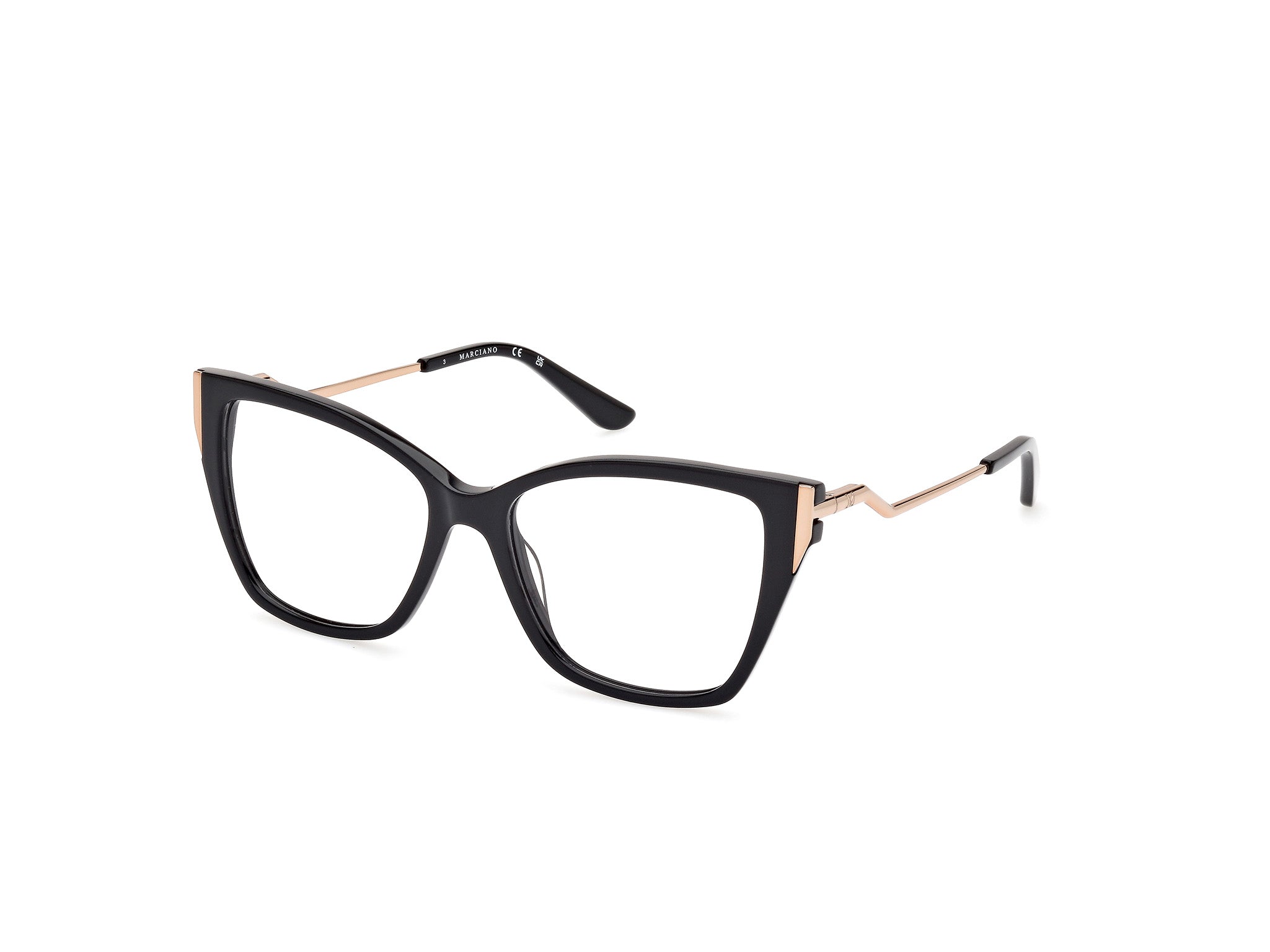 0889214456342 - Damen GM0399 1 Rahmen von BRILLEN Acetat Schwarz  Quadratisch Normal