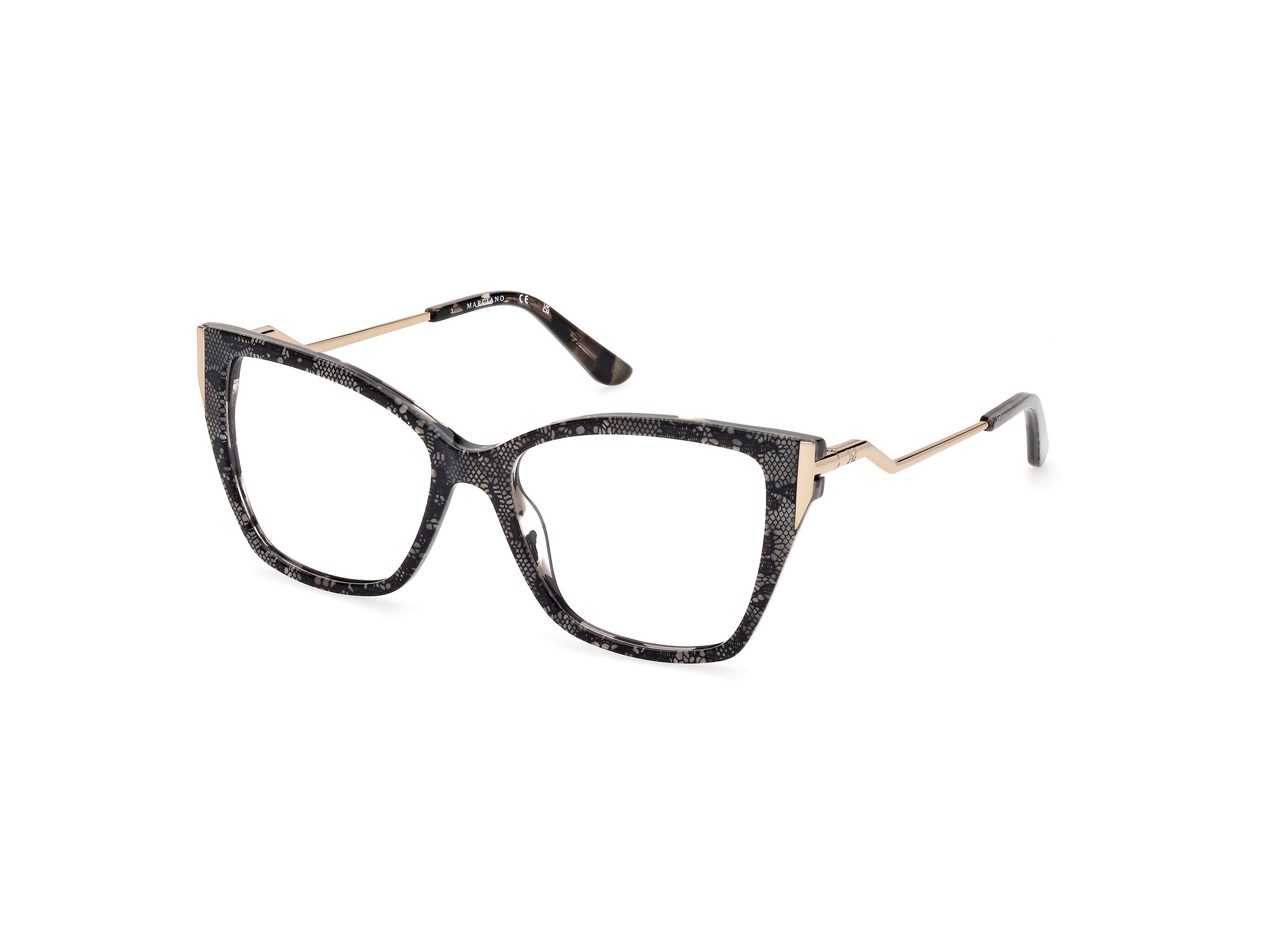 0889214456359 - Damen GM0399 20 Rahmen von BRILLEN Acetat Grau  Quadratisch Normal