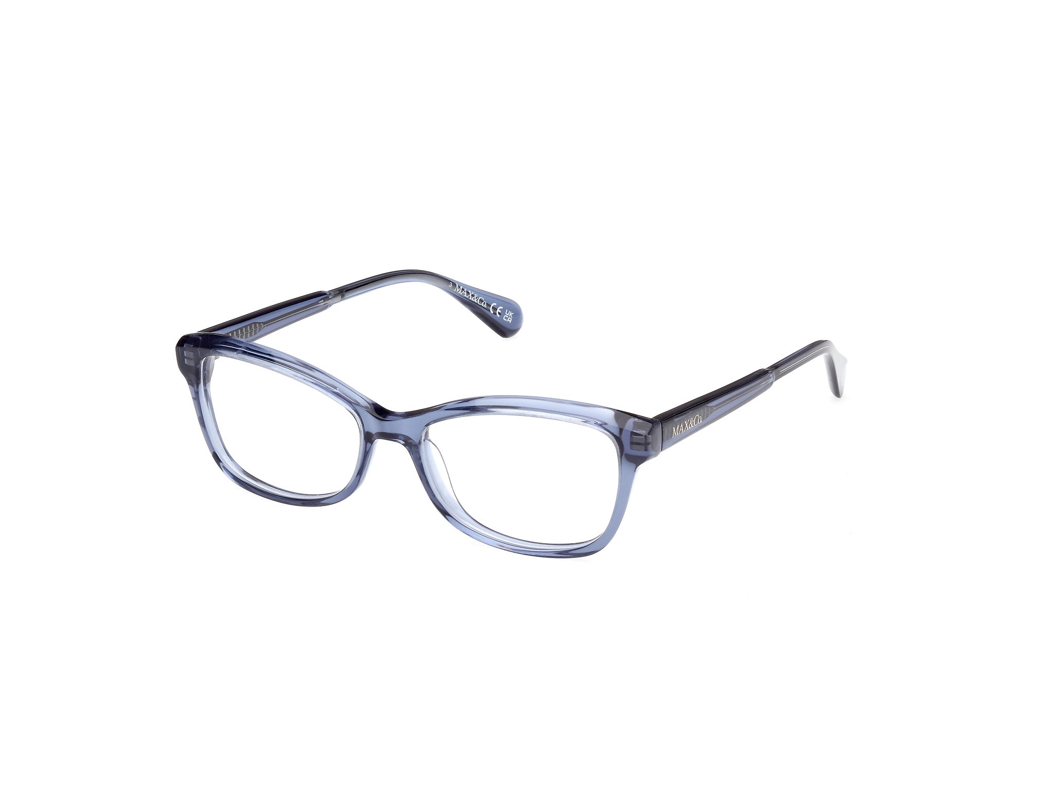 0889214457035 - Damen MO5127 090 Rahmen von BRILLEN Acetat Blau  Rund Normal