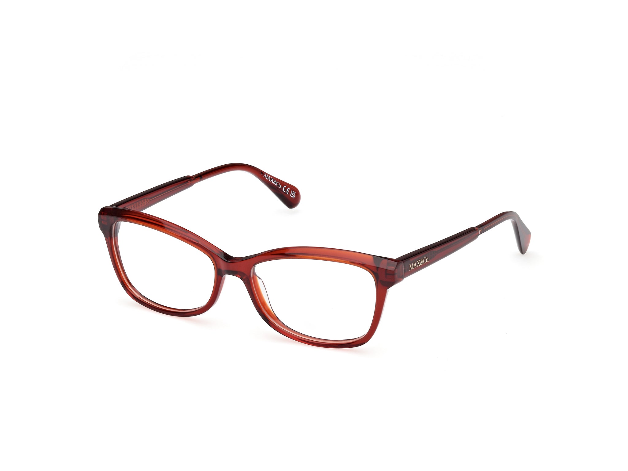 0889214457066 - Damen MO5127 066 Rahmen von BRILLEN Acetat Rot  Rund Normal