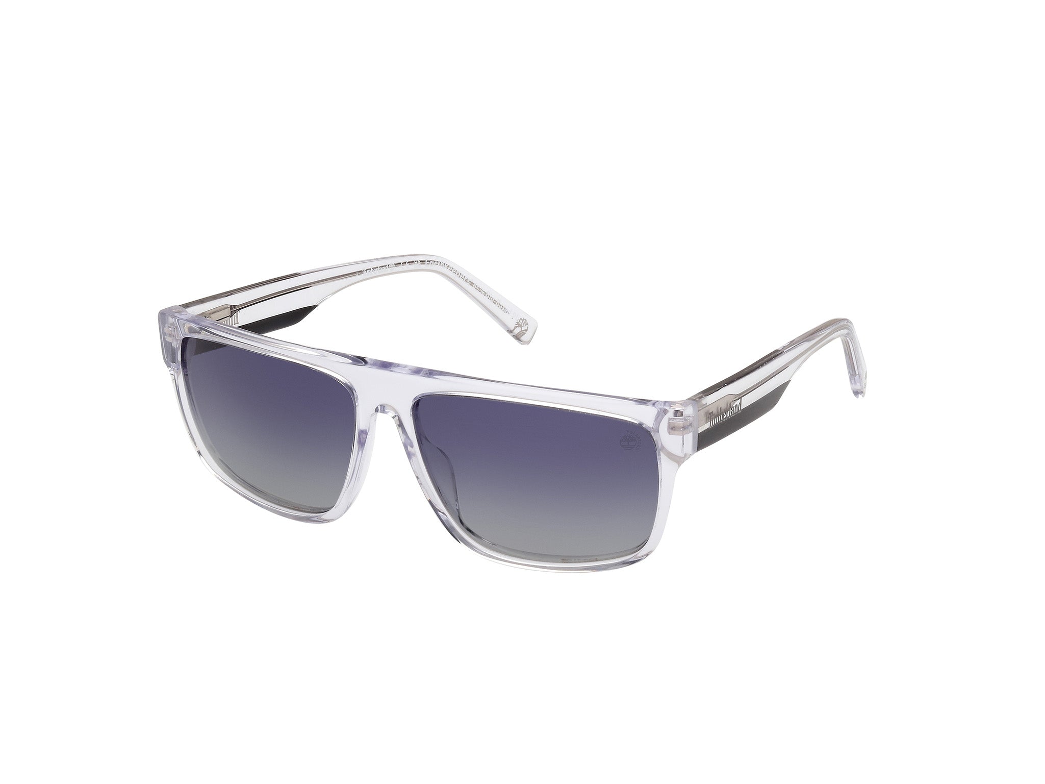 0889214460363 - Herren TB9342 26D Gläser SONNENBRILLEN Acetat Transparent Grau Quadratisch Polarisiert