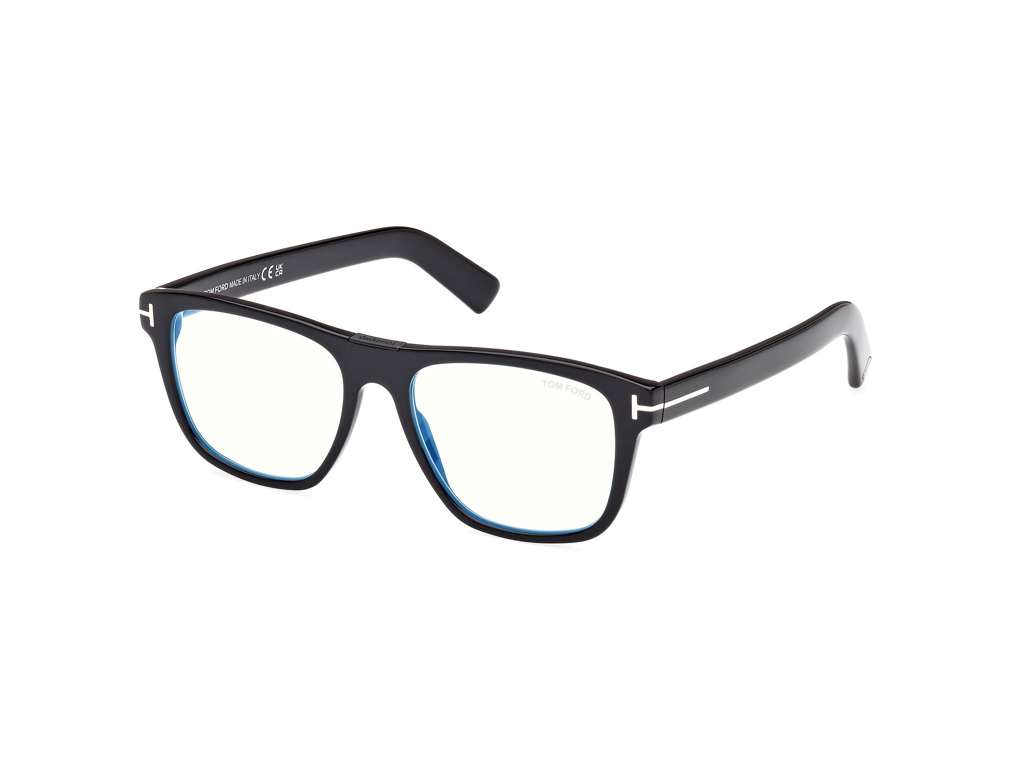 0889214462404 - TOM FORD Herren FT5902-B 1 Rahmen von BRILLEN Acetat Schwarz  Quadratisch Normal