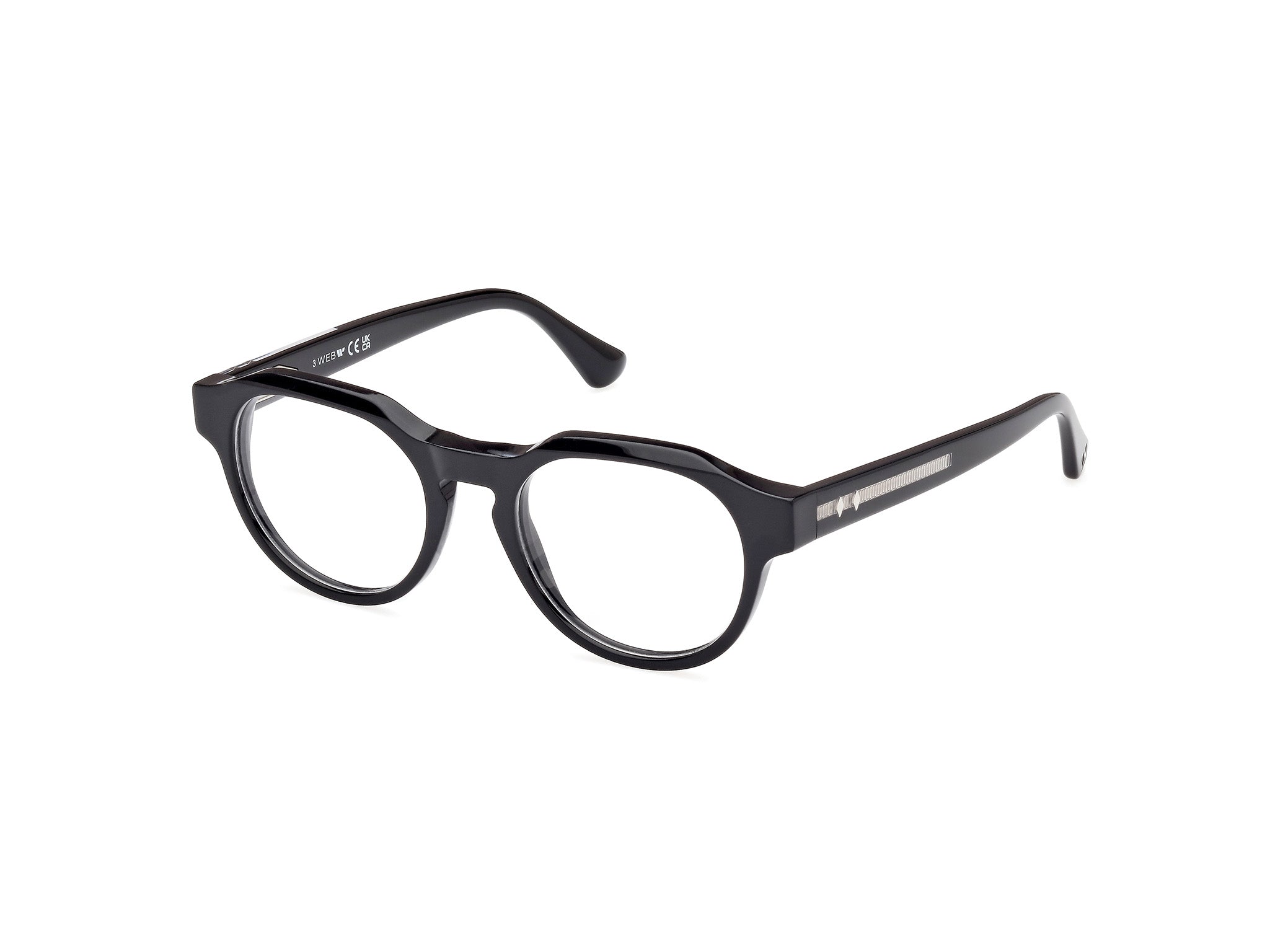 0889214468536 - Unisex WE5421 5 Rahmen von BRILLEN Acetat Schwarz  Rund Normal