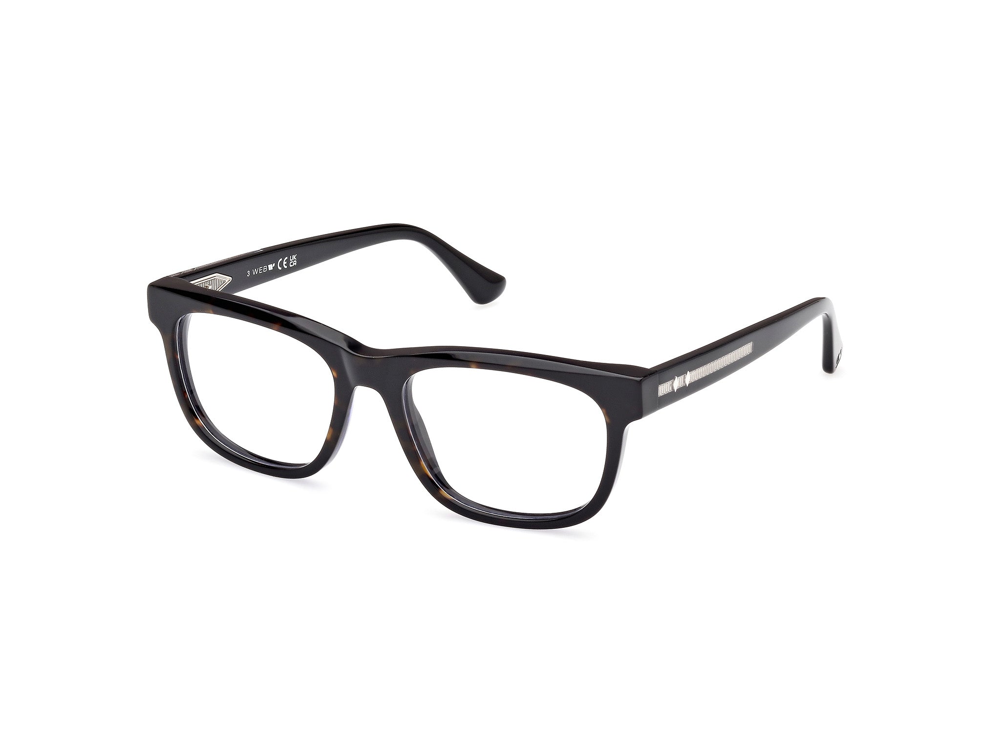 0889214468581 - Herren WE5422 56 Rahmen von BRILLEN Acetat Havanna  Quadratisch Normal