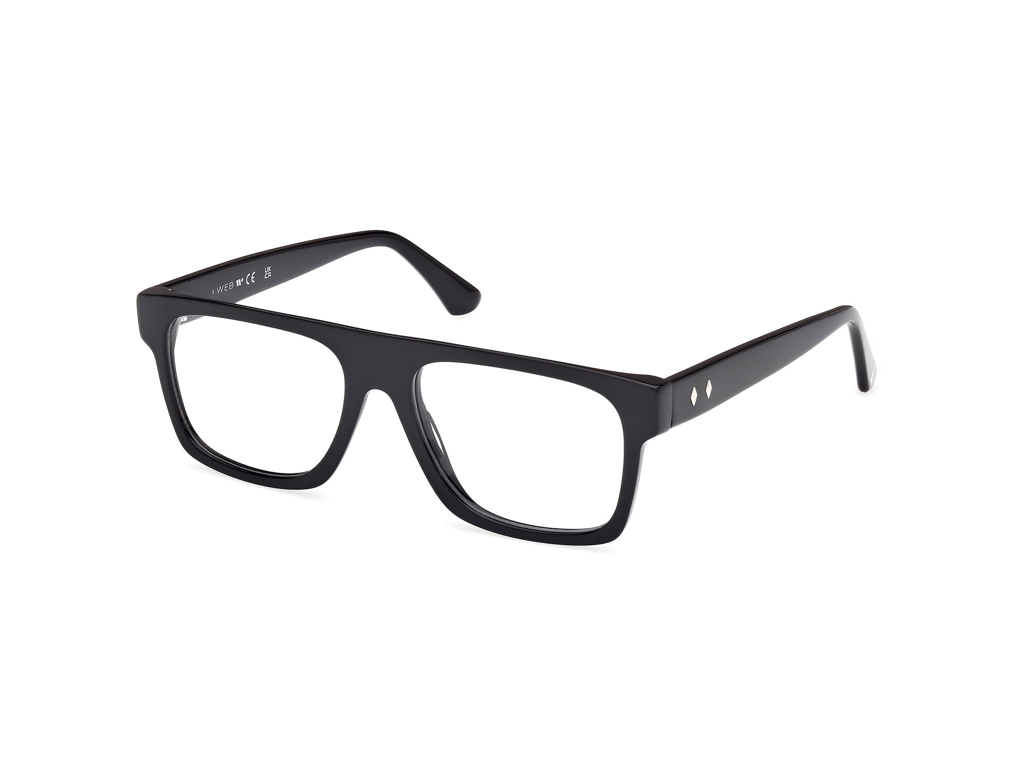 0889214468727 - Herren WE5426 1 Rahmen von BRILLEN Acetat Schwarz  Quadratisch Normal