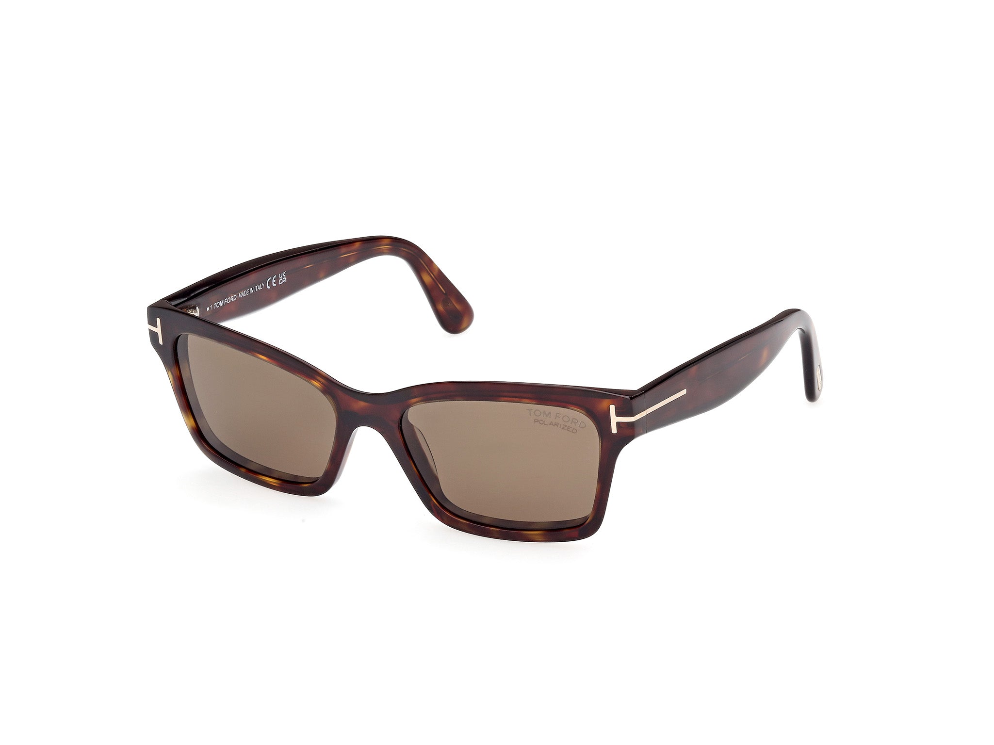 0889214469359 - TOM FORD Damen FT1085 MIKEL 52H Gläser SONNENBRILLEN Acetat Dunkler Havanna Braun Quadratisch Polarisiert