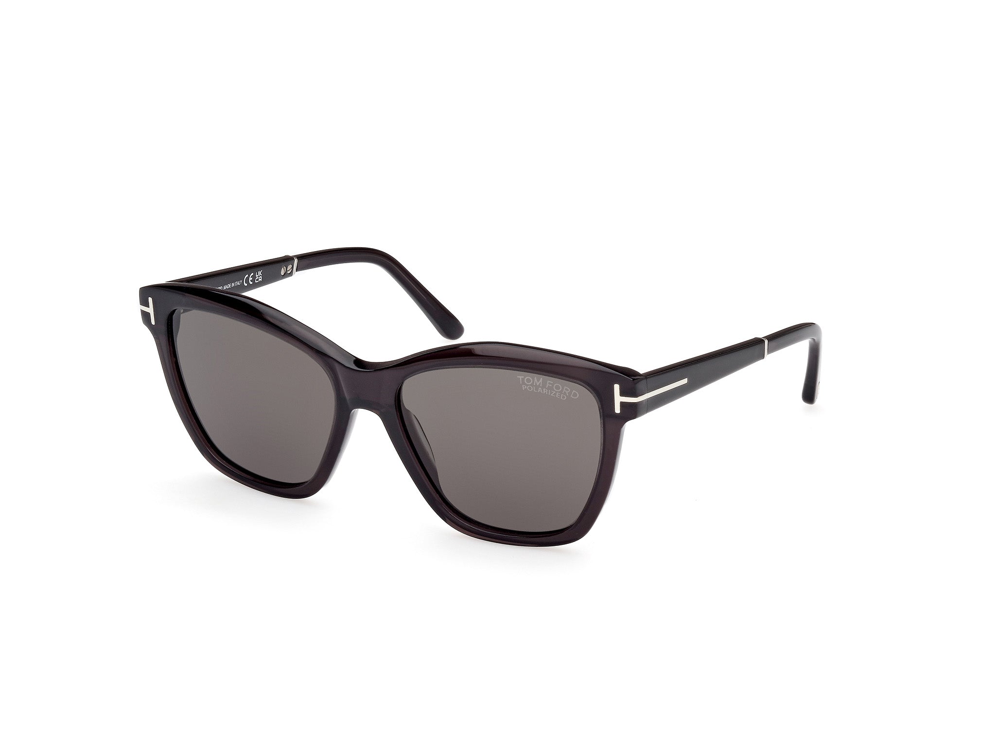 0889214469434 - TOM FORD Damen FT1087 LUCIA 05D Gläser SONNENBRILLEN Acetat Schwarz Grau Quadratisch Polarisiert 0889214469434 - TOM FORD Damen FT1087 LUCIA 05D Gläser SONNENBRILLEN Acetat Schwarz Grau Quadratisch Polarisiert