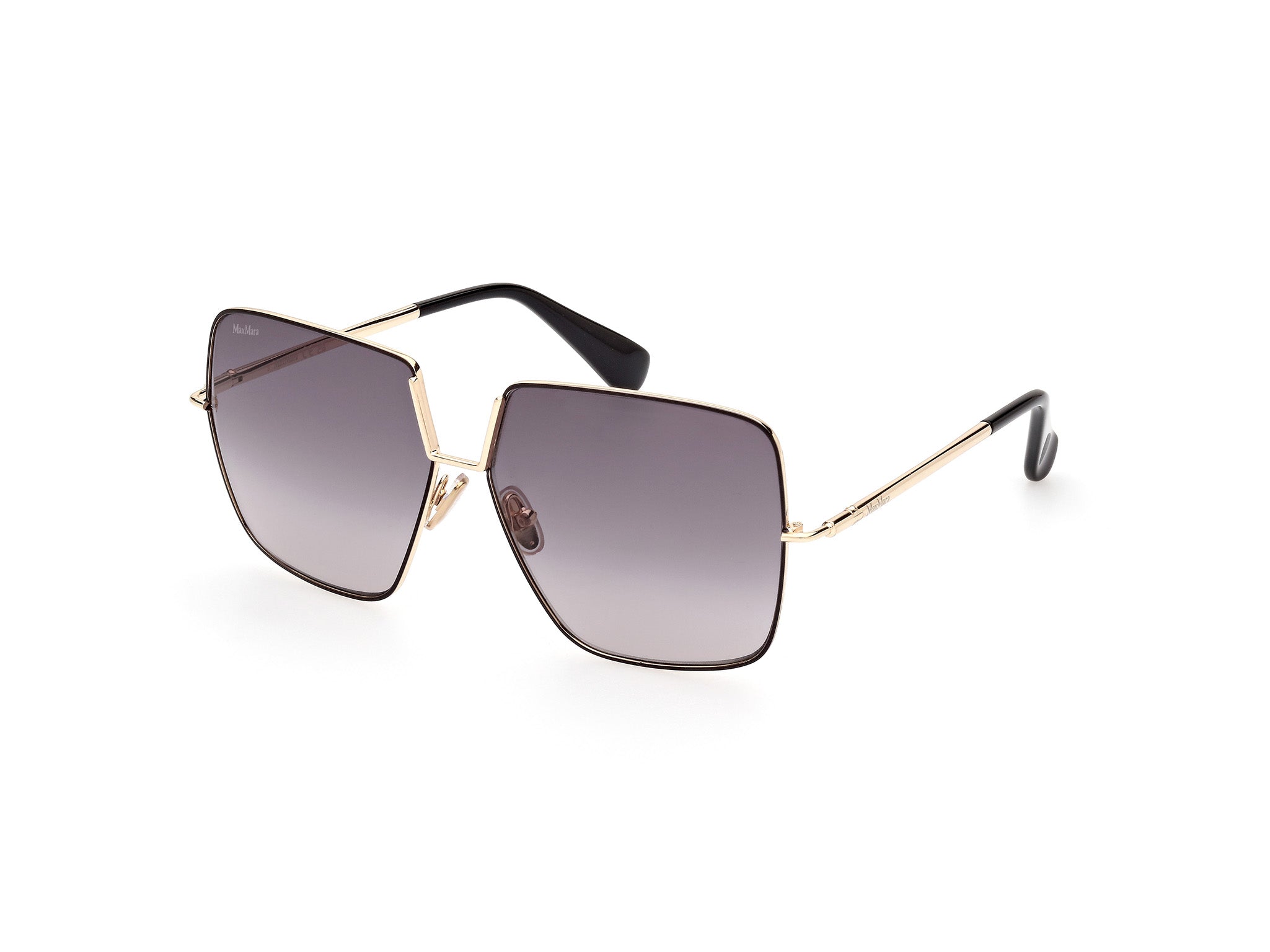 0889214470904 - Damen MM0082 DESIGN9 32B Gläser SONNENBRILLEN Metall Gold Rauch Pilot Normal Schattiert