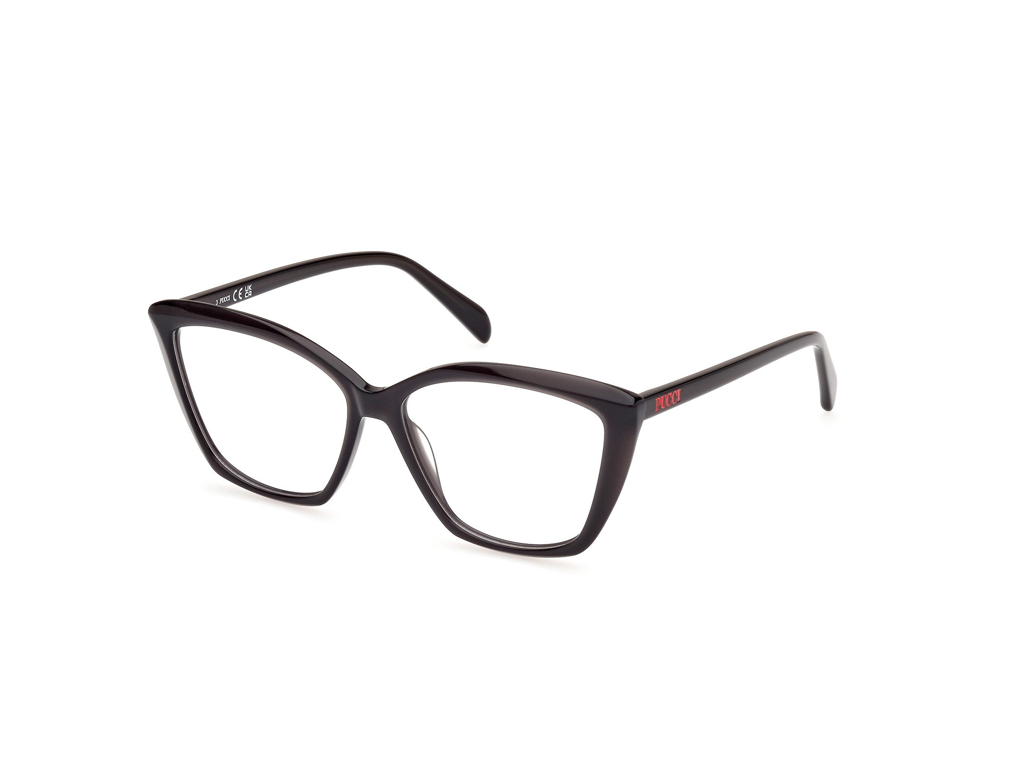 0889214476104 - Emilio Pucci Damen EP5248 001 Rahmen von BRILLEN Acetat Schwarz  Quadratisch Normal