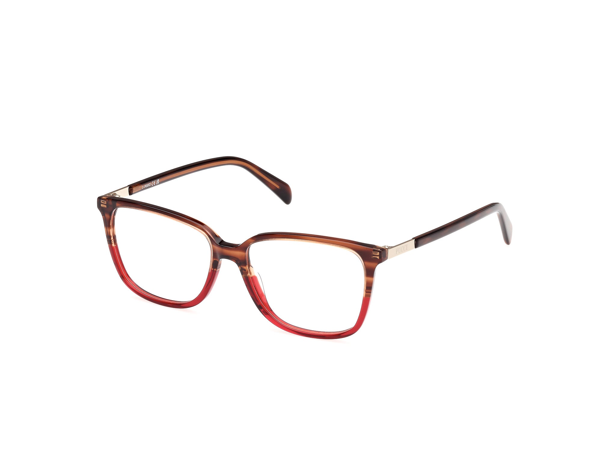 0889214476296 - Emilio Pucci Damen EP5253 056 Rahmen von BRILLEN Acetat Havanna  Quadratisch Normal