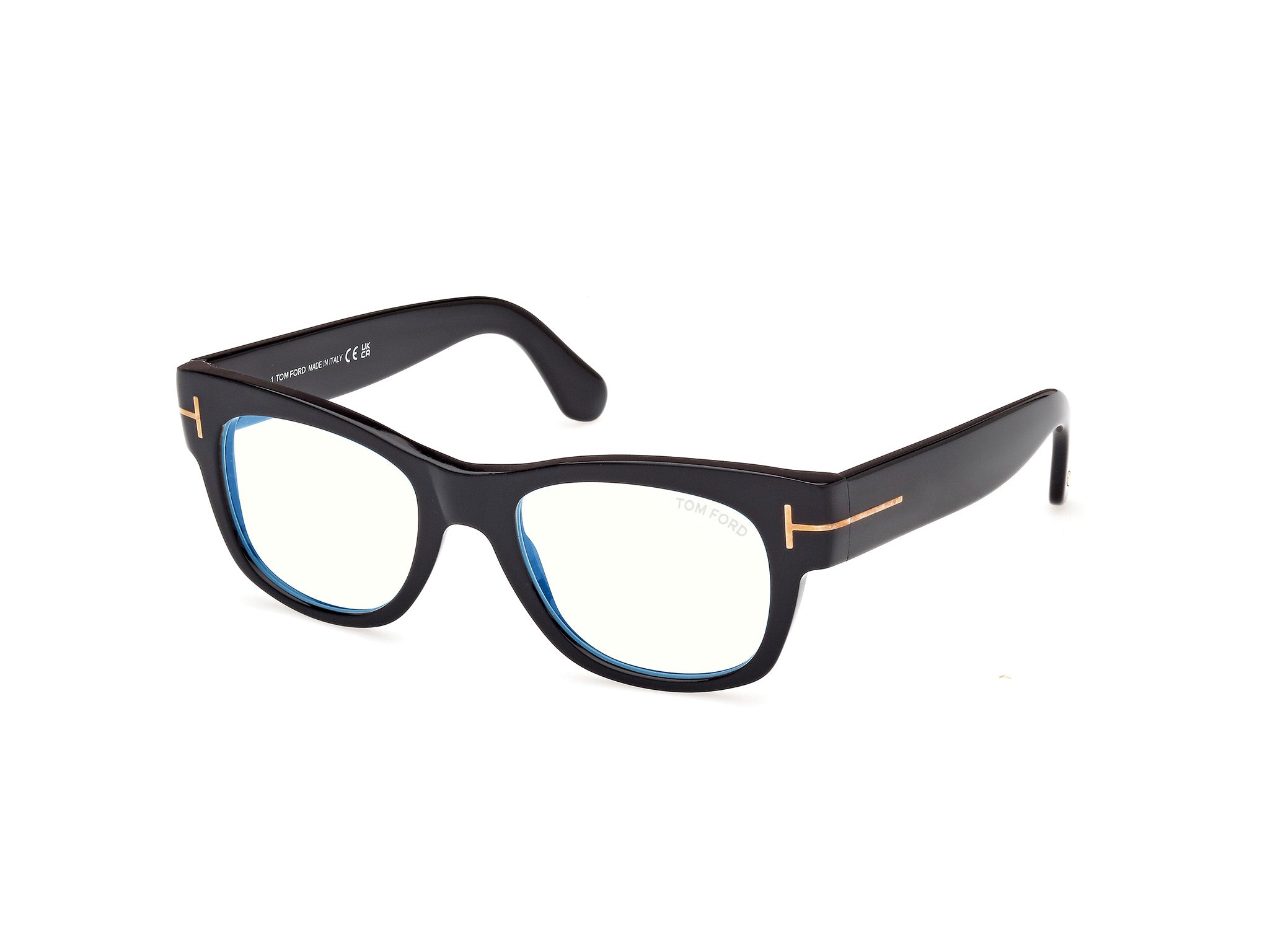 0889214476623 - TOM FORD Herren FT5040-B 1 Rahmen von BRILLEN Acetat Schwarz  Quadratisch Normal