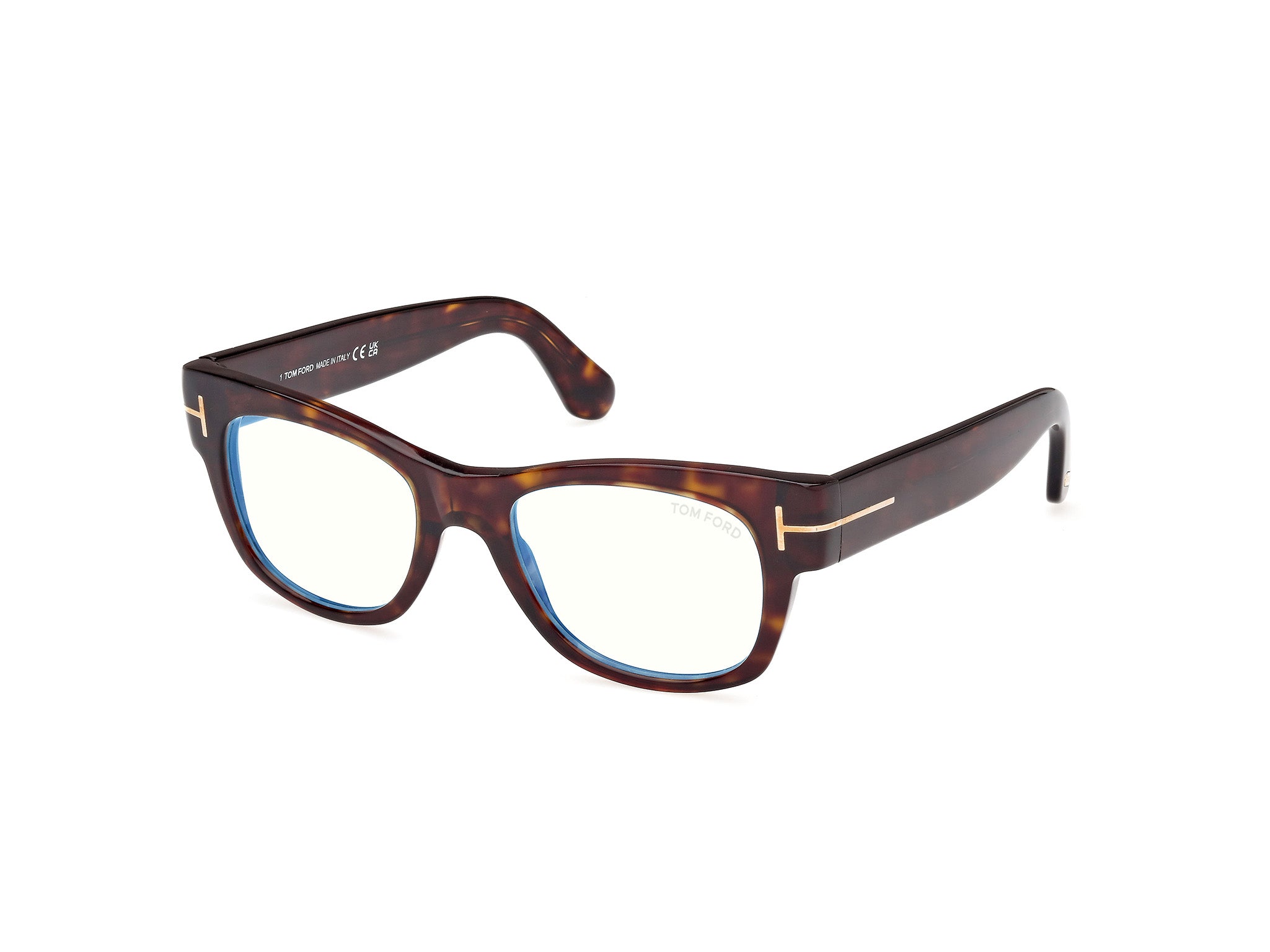 0889214476630 - TOM FORD Mann FT5040-B 052 Rahmen von BRILLEN Acetat Dunkler Havanna  Hocken Normal