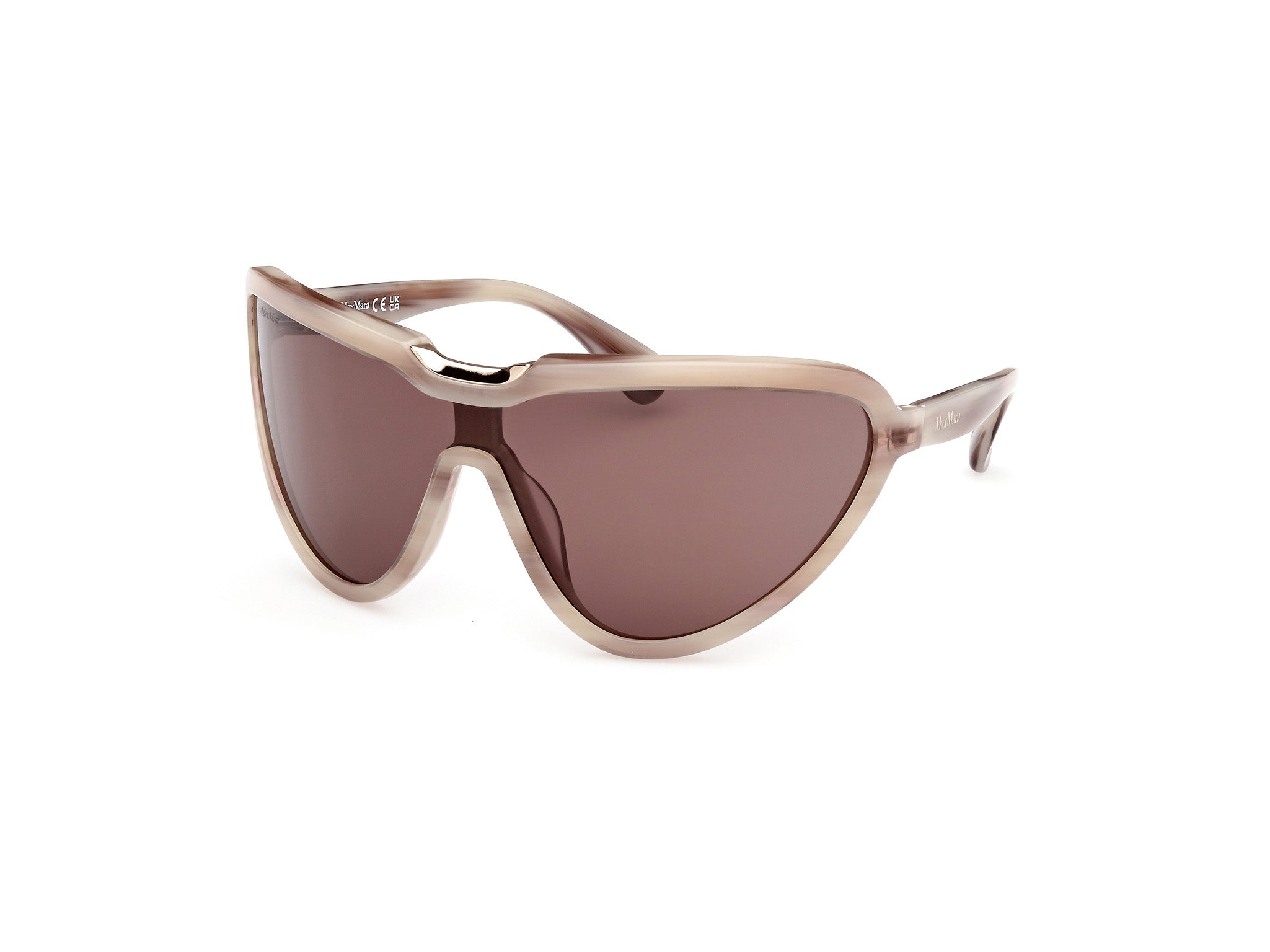 0889214476906 - Damen MM0084 EMIL 20E Gläser SONNENBRILLEN Acetat Grau Braun Maske Normal