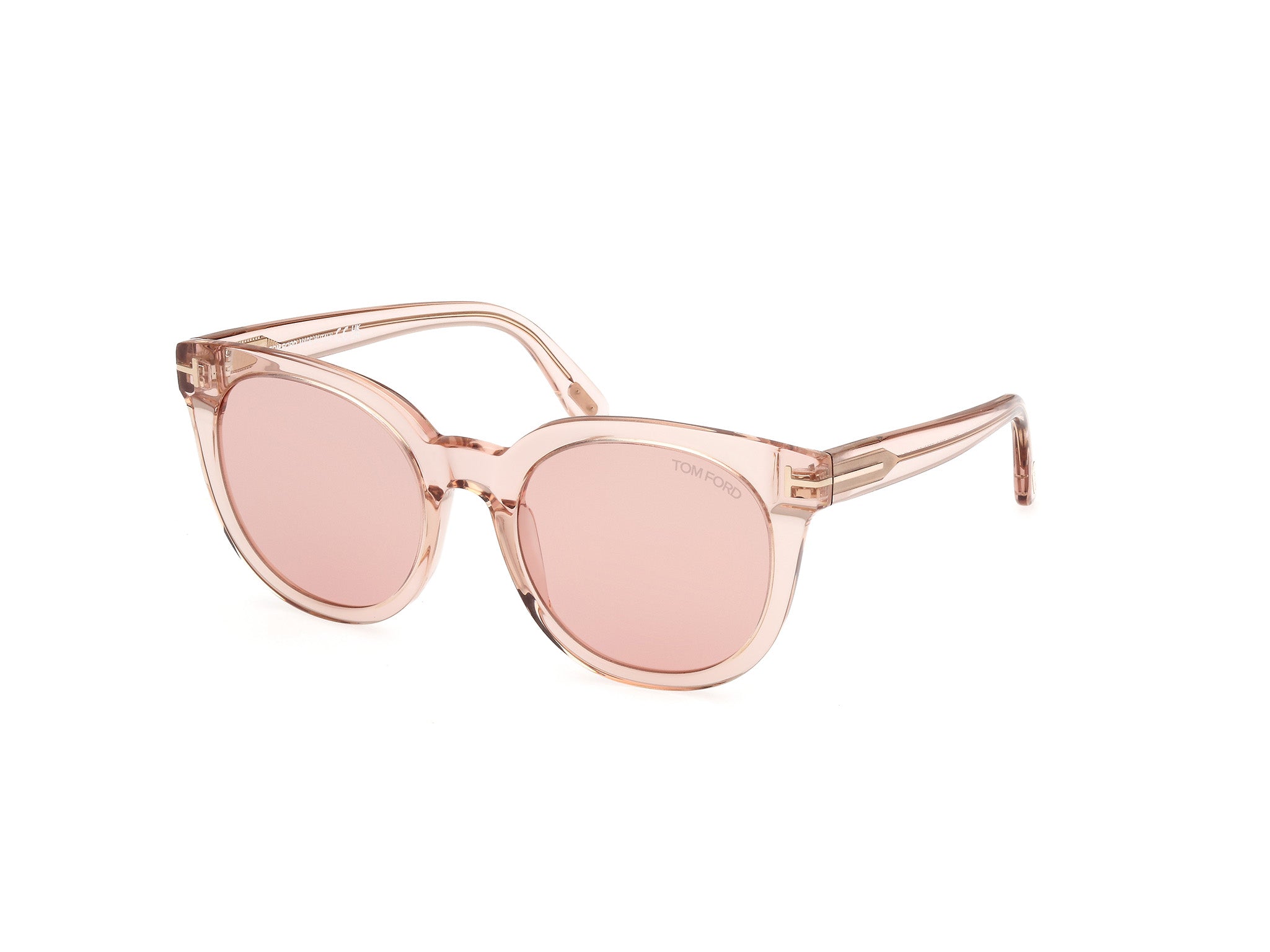 0889214477668 - TOM FORD Damen FT1109 MOIRA 72S Gläser SONNENBRILLEN Acetat Rosa Rot Schmetterling Photochromatisch