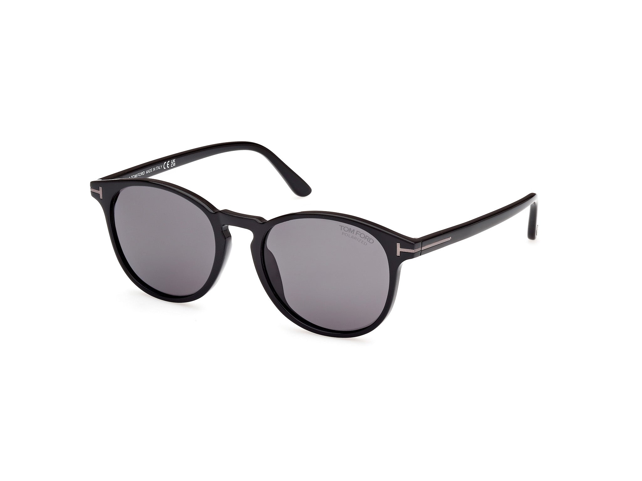 0889214478788 - TOM FORD Mann FT1097-N Lewis 01d Gläser SONNENBRILLEN Plastik Schwarz Rauch Kreisel Polarisiert