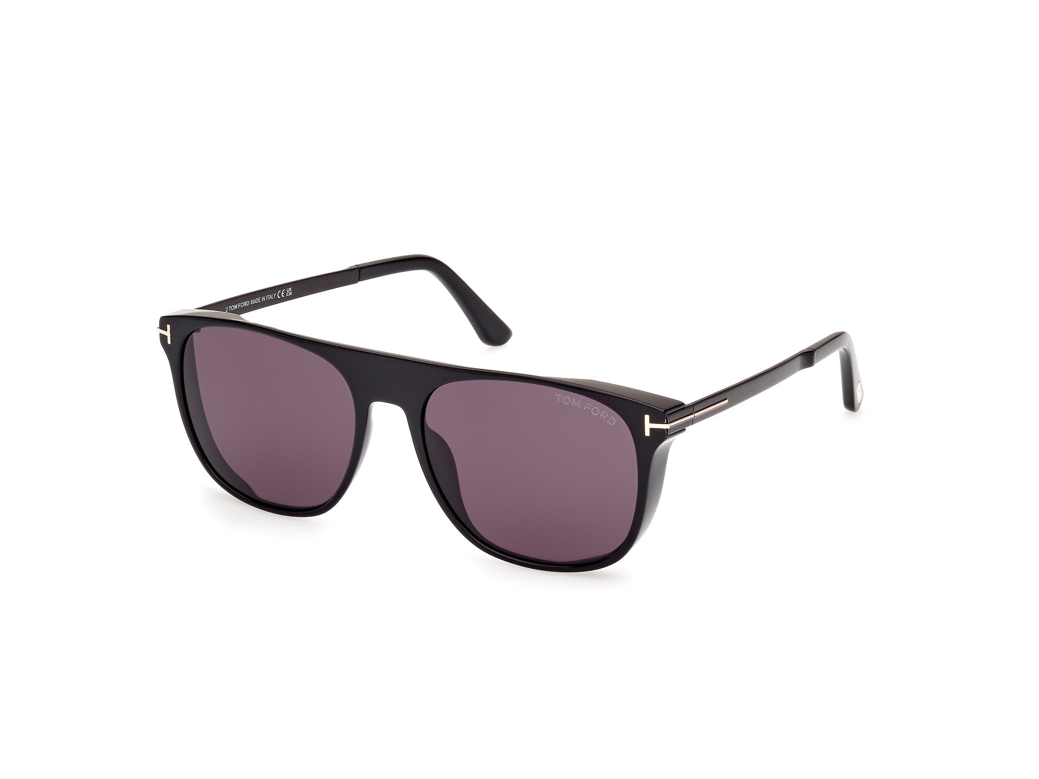 0889214479747 - TOM FORD Herren FT1105 LIONEL-02 01A Gläser SONNENBRILLEN Acetat Schwarz Grau Quadratisch Normal