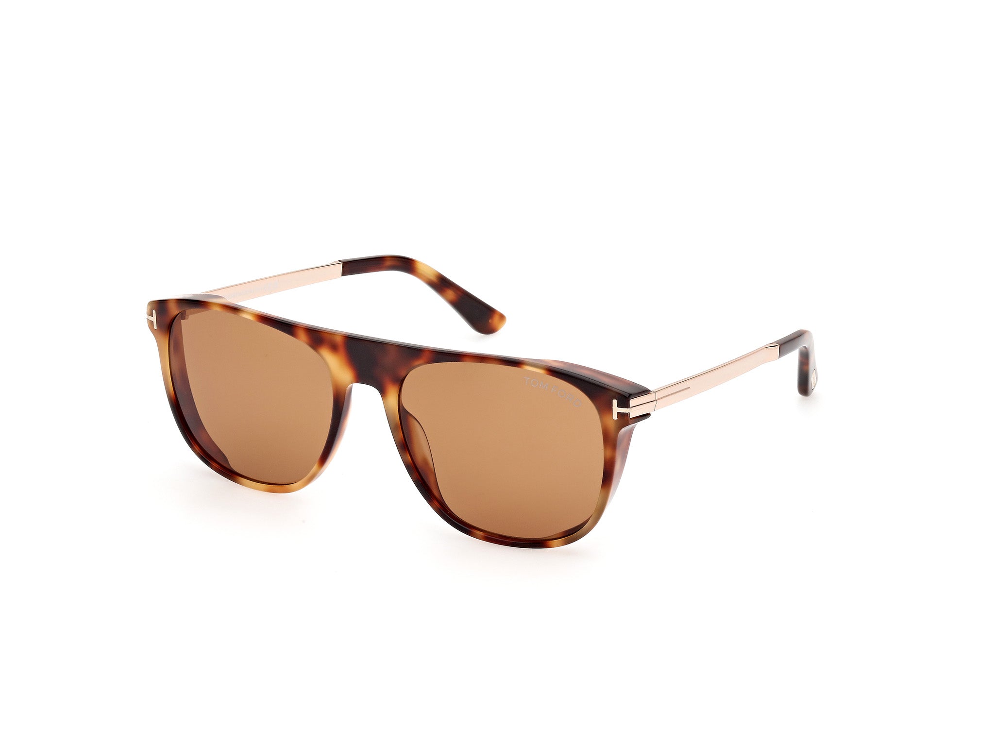 0889214479761 - TOM FORD Herren FT1105 LIONEL-02 55E Gläser SONNENBRILLEN Acetat Havanna Braun Quadratisch Normal