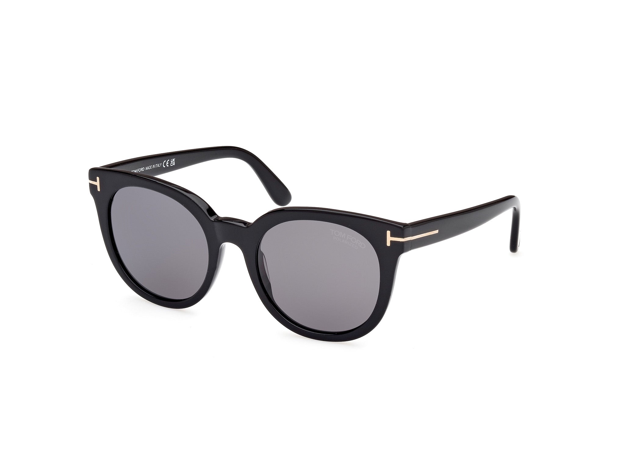 0889214480361 - TOM FORD Damen FT1109 MOIRA 01D Gläser SONNENBRILLEN Acetat Schwarz Rauch Schmetterling Polarisiert