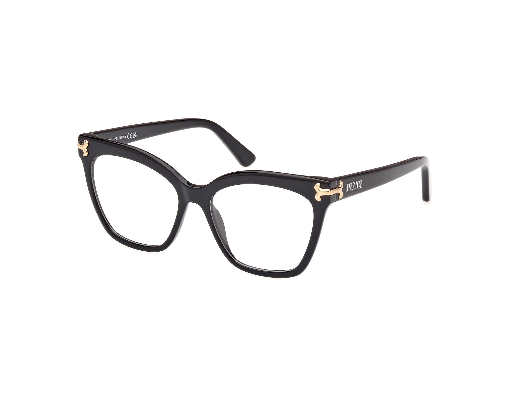 0889214487971 - Emilio Pucci Damen EP5235 001 Rahmen von BRILLEN Acetat Schwarz  Schmetterling Normal