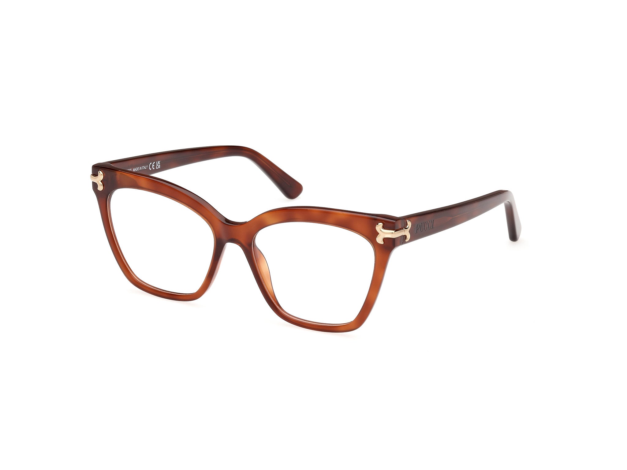 0889214487988 - Emilio Pucci Damen EP5235 053 Rahmen von BRILLEN Acetat Havanna  Schmetterling Normal