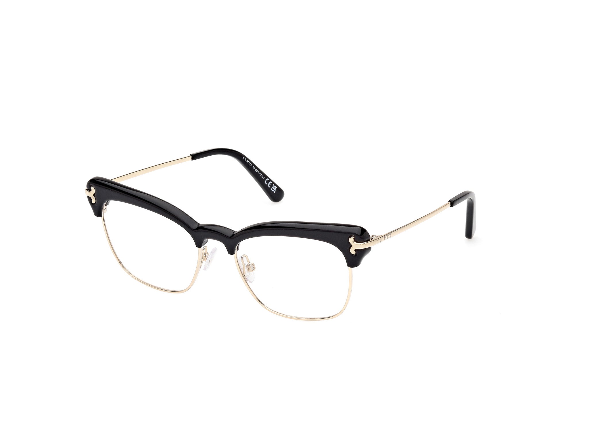 0889214488008 - Emilio Pucci Damen EP5236 001 Rahmen von BRILLEN Acetat Schwarz  Quadratisch Normal