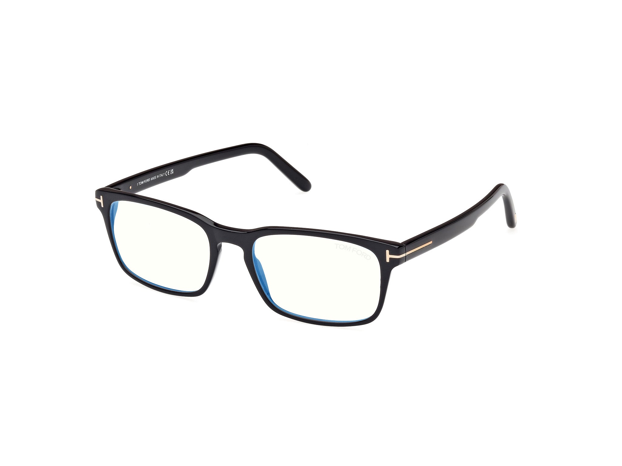 0889214488497 - TOM FORD Herren FT5938-B 1 Rahmen von BRILLEN Acetat Schwarz  Quadratisch Normal