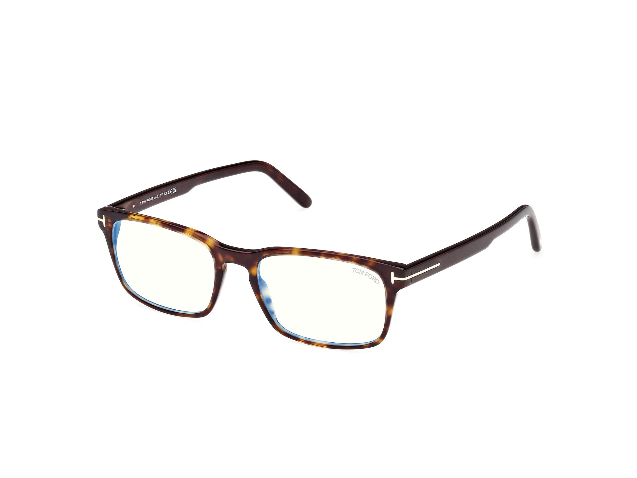 0889214488503 - TOM FORD Herren FT5938-B 52 Rahmen von BRILLEN Acetat Havanna  Quadratisch Normal