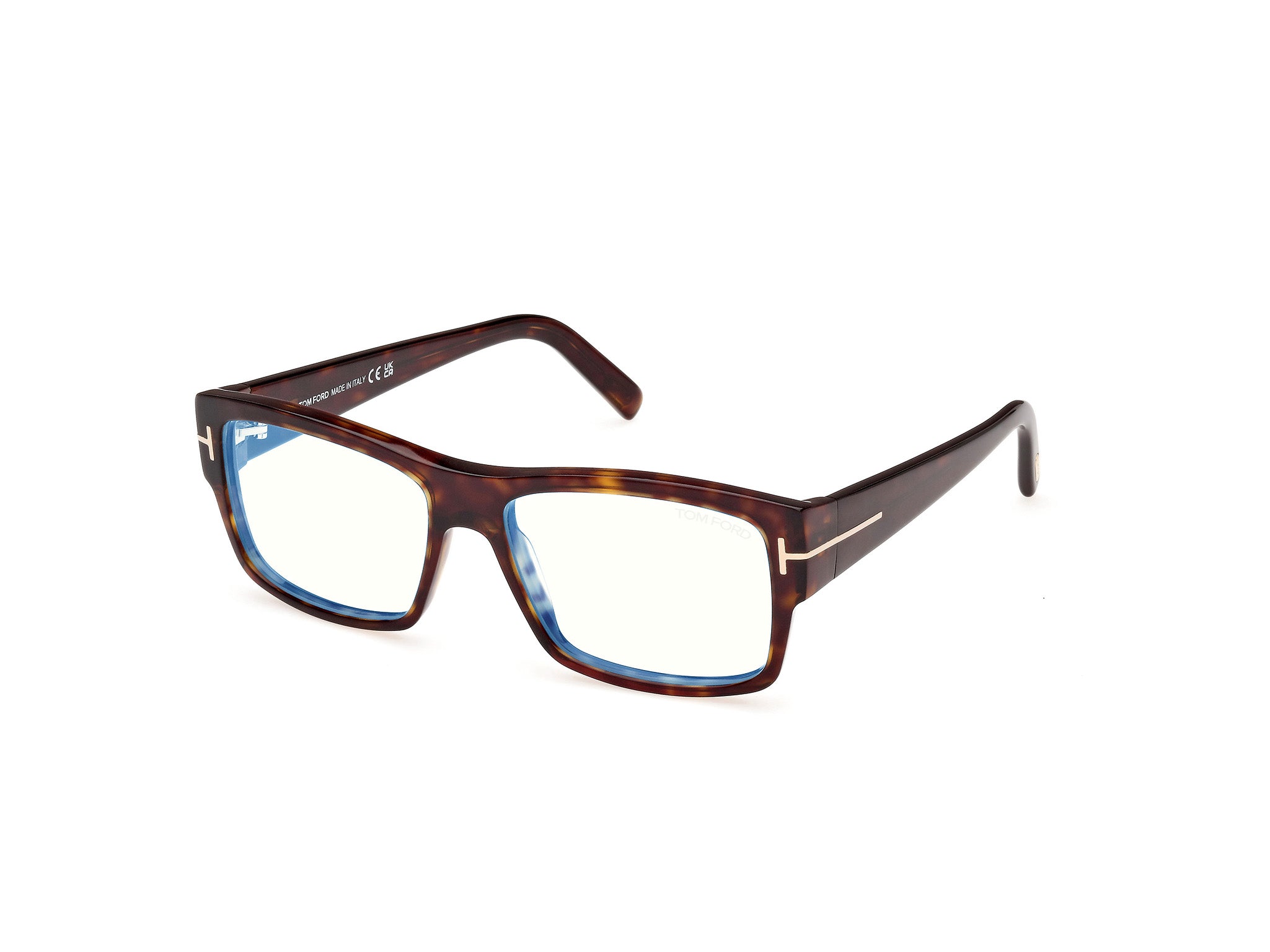 0889214488626 - TOM FORD Unisex FT5941-B 52 Rahmen von BRILLEN Acetat Havanna  Quadratisch Normal