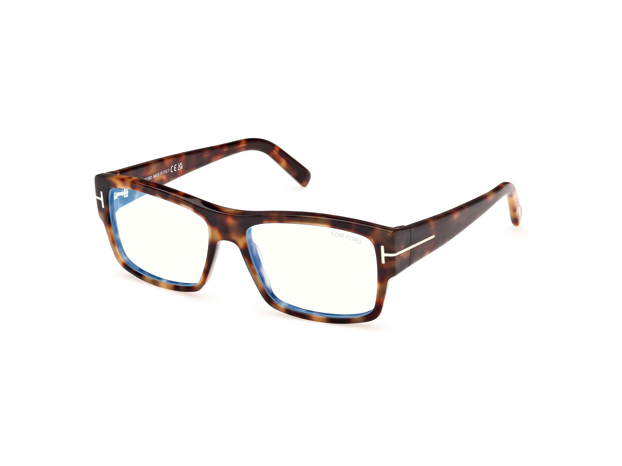 0889214488633 - TOM FORD Unisex FT5941-B 53 Rahmen von BRILLEN Acetat Havanna  Quadratisch Normal