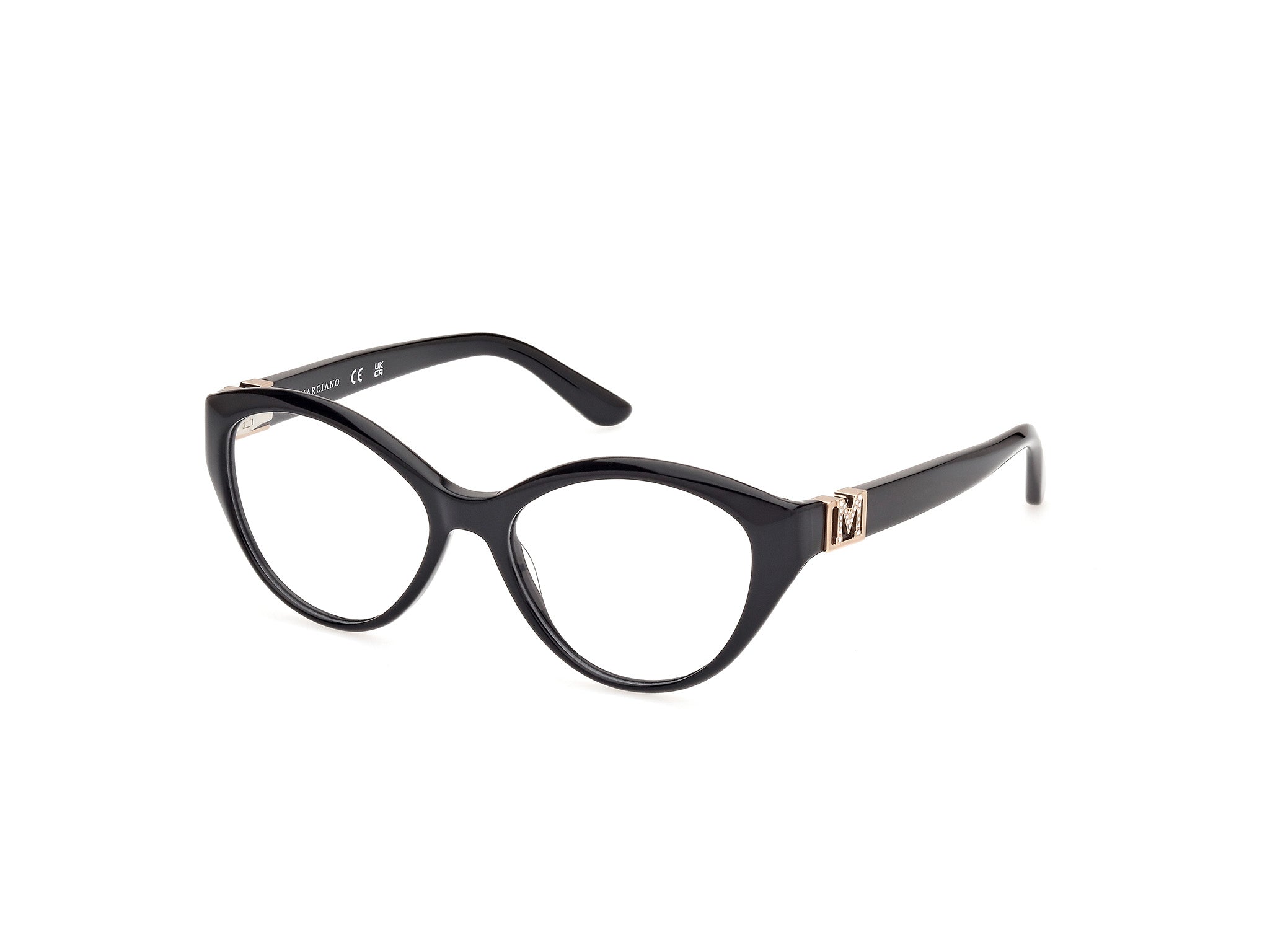 0889214490490 - Damen GM50004 1 Rahmen von BRILLEN Acetat Schwarz  Schmetterling Normal