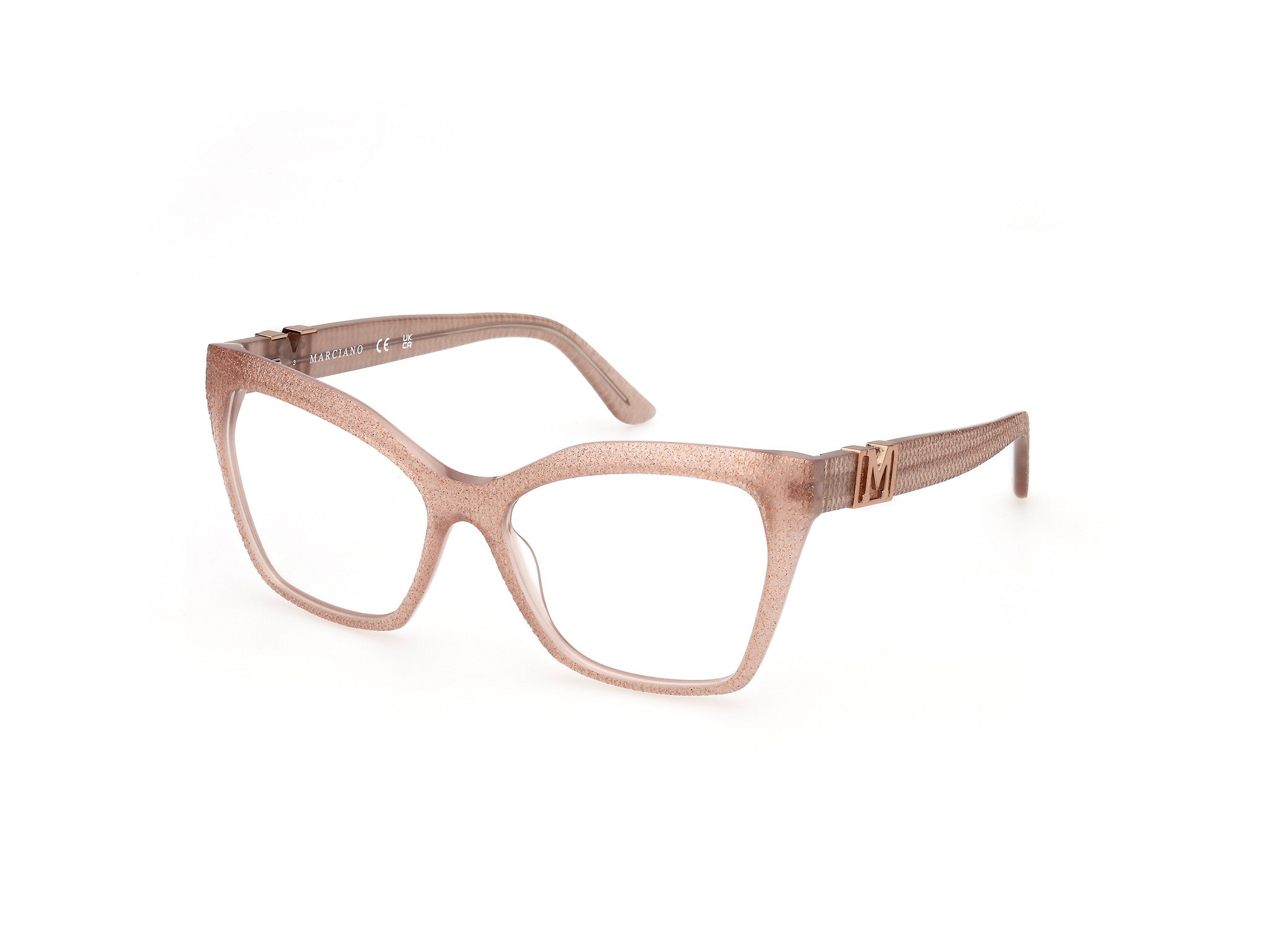 0889214490742 - Frau GM50009 57 Rahmen von BRILLEN Acetat Beige  Katzenauge Normal