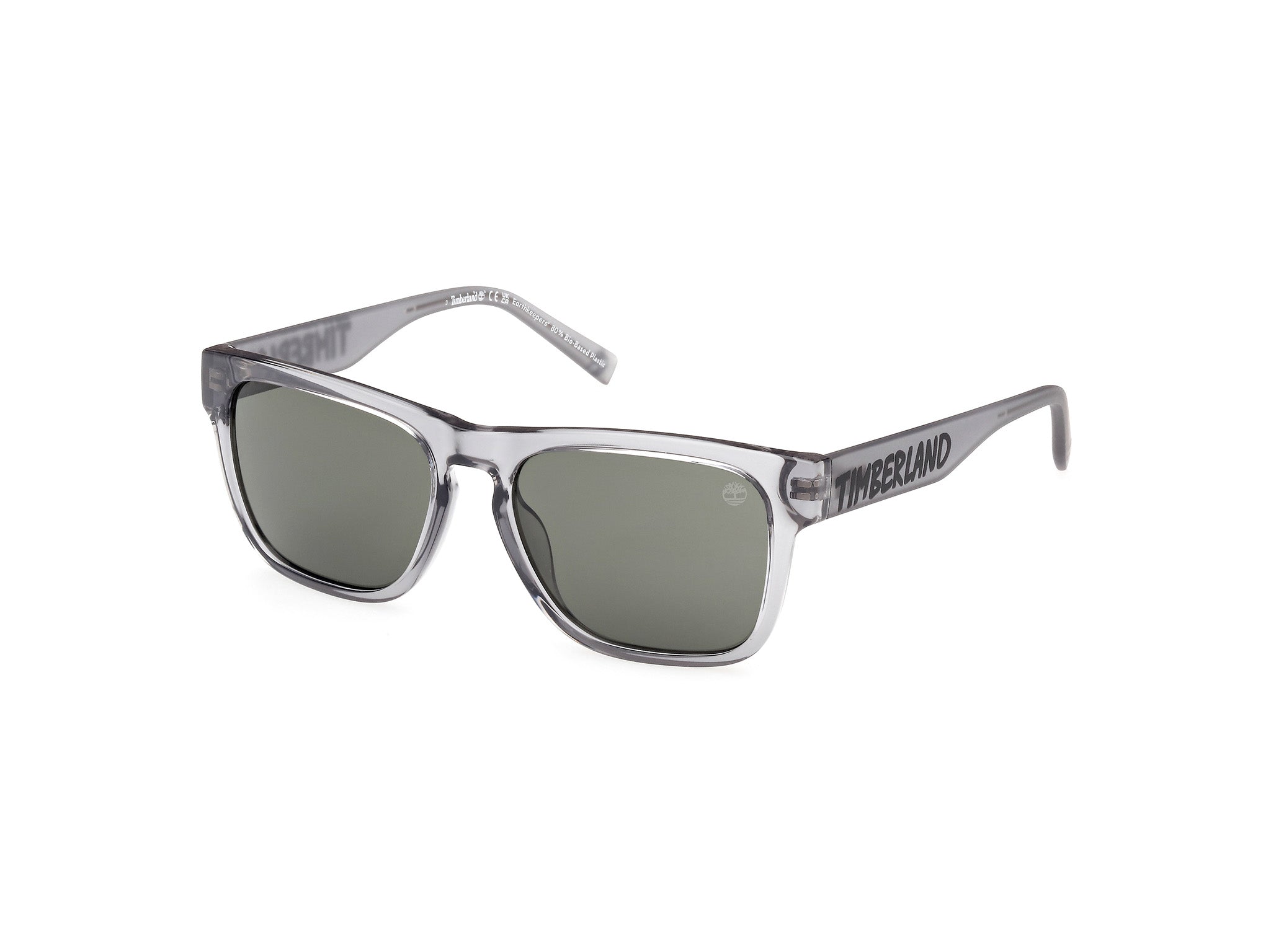 0889214491923 - Unisex Tb00011 20n Gläser SONNENBRILLEN Iniettato Grigio Verde Squadrata Normal