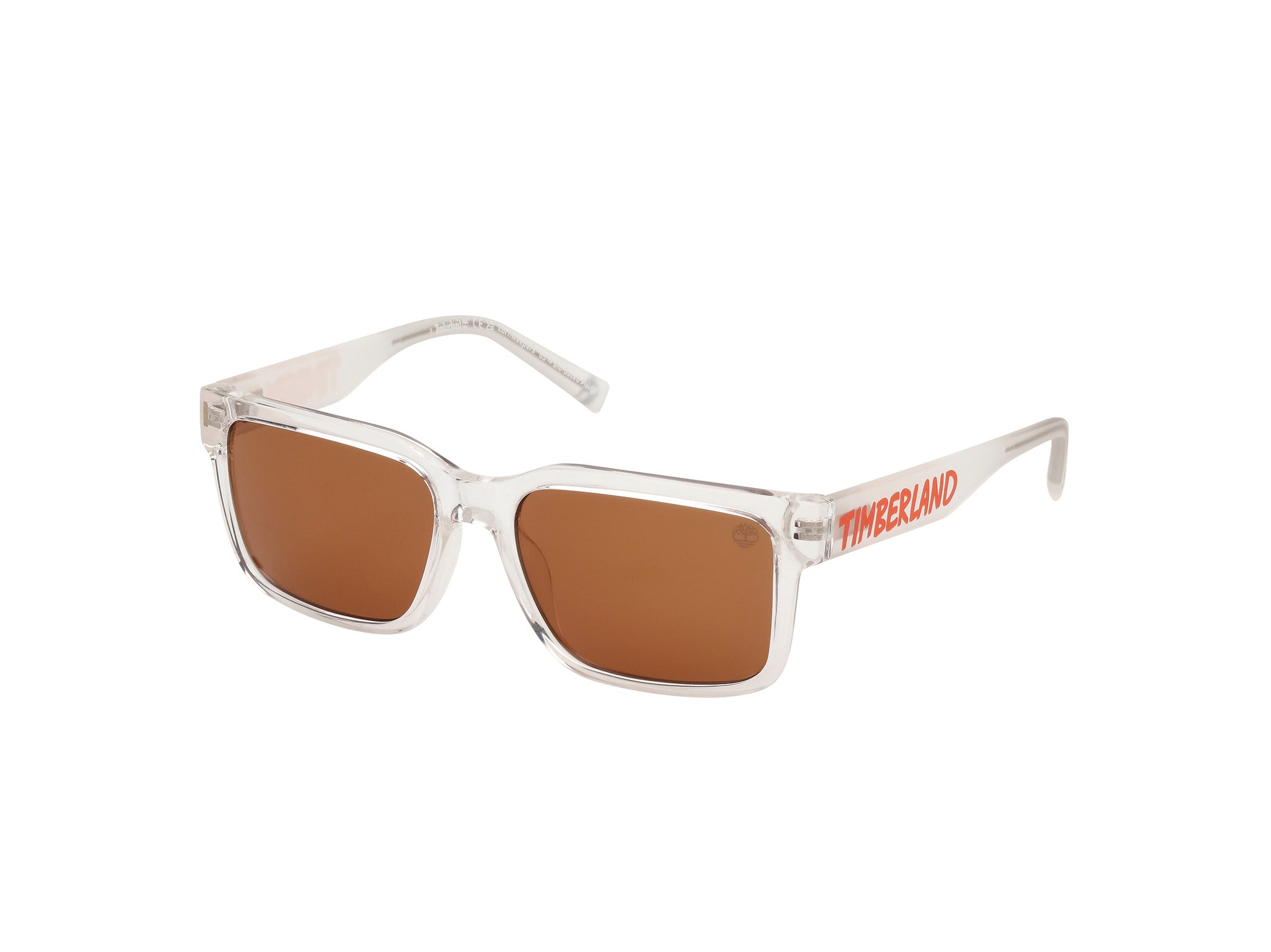 0889214491985 - Unisex Tb00012 26e Gläser SONNENBRILLEN Iniettato Trasparente Marrone Squadrata Normal